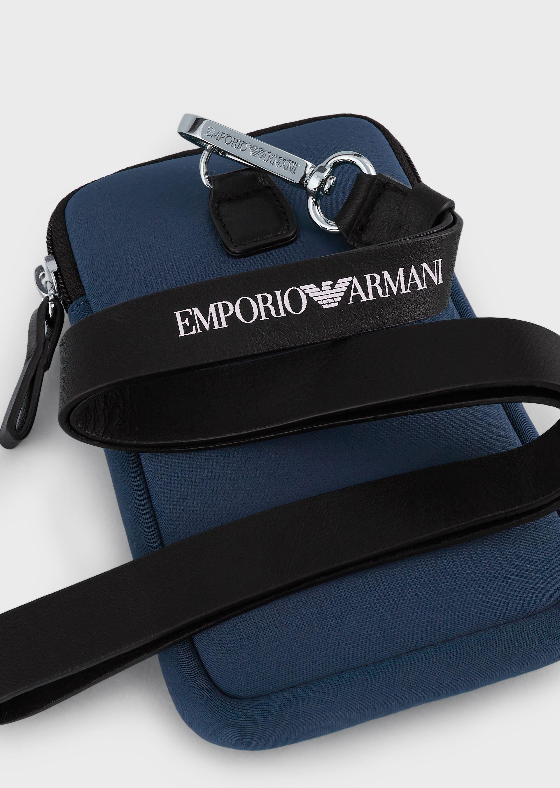 Emporio Armani Iphone Case in Blue | Lyst