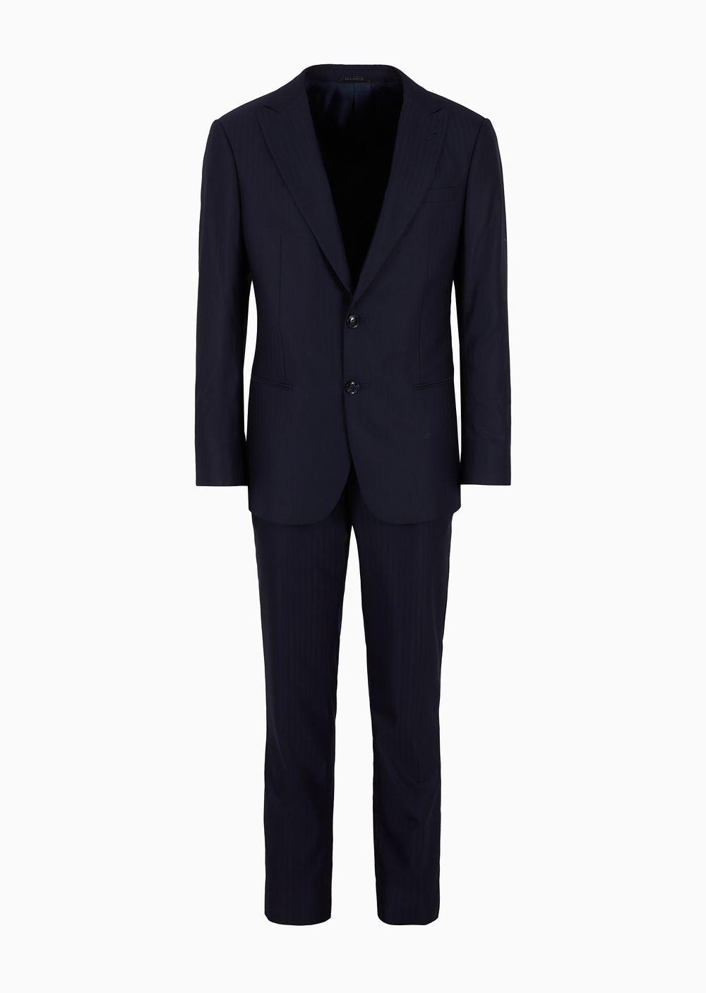 Giorgio Armani Slim Fit Suits in Blue for Men Lyst