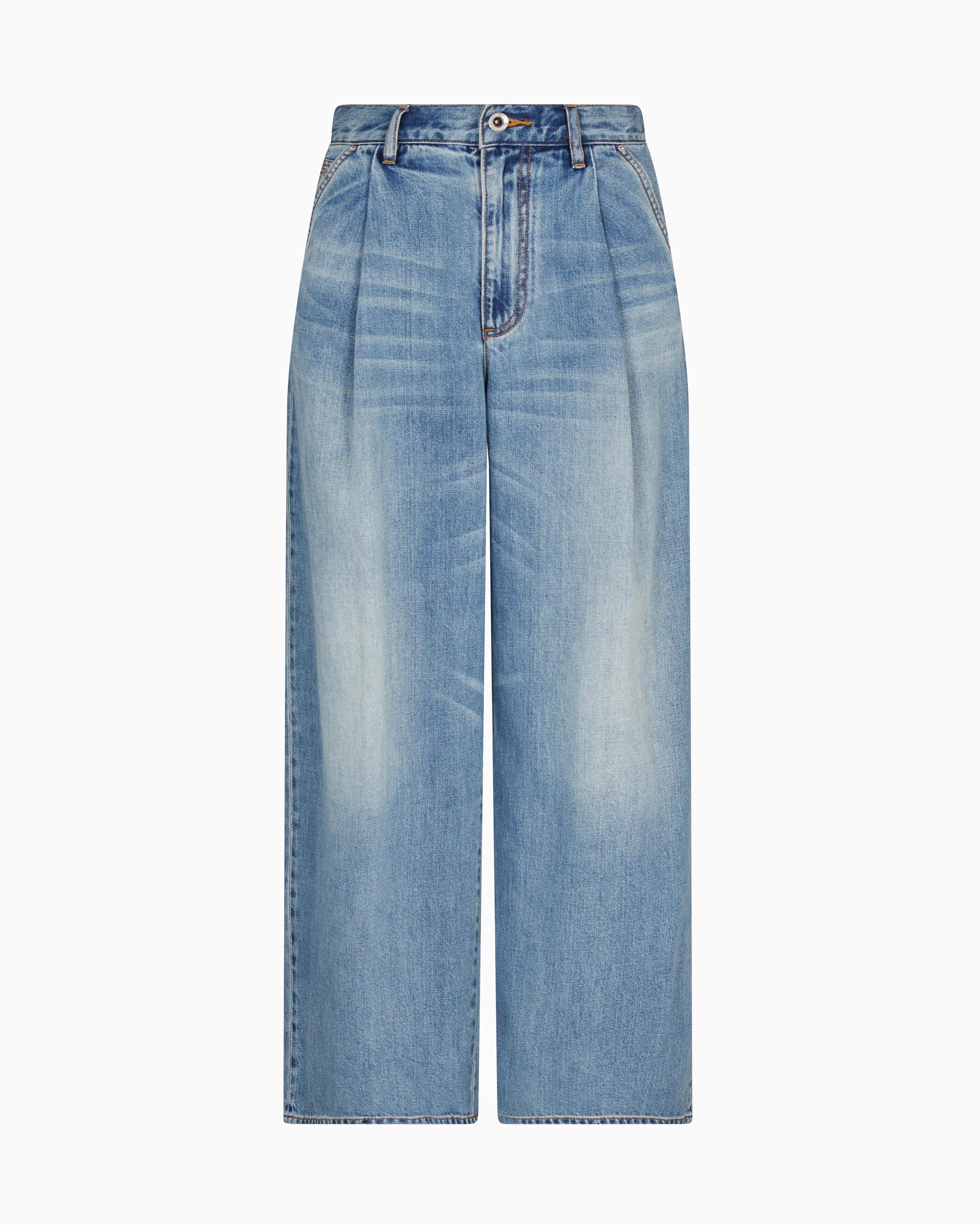 パンツ ARMANI EXCHANGE - decoration wide denim Flared Jeans | Armani Exchange