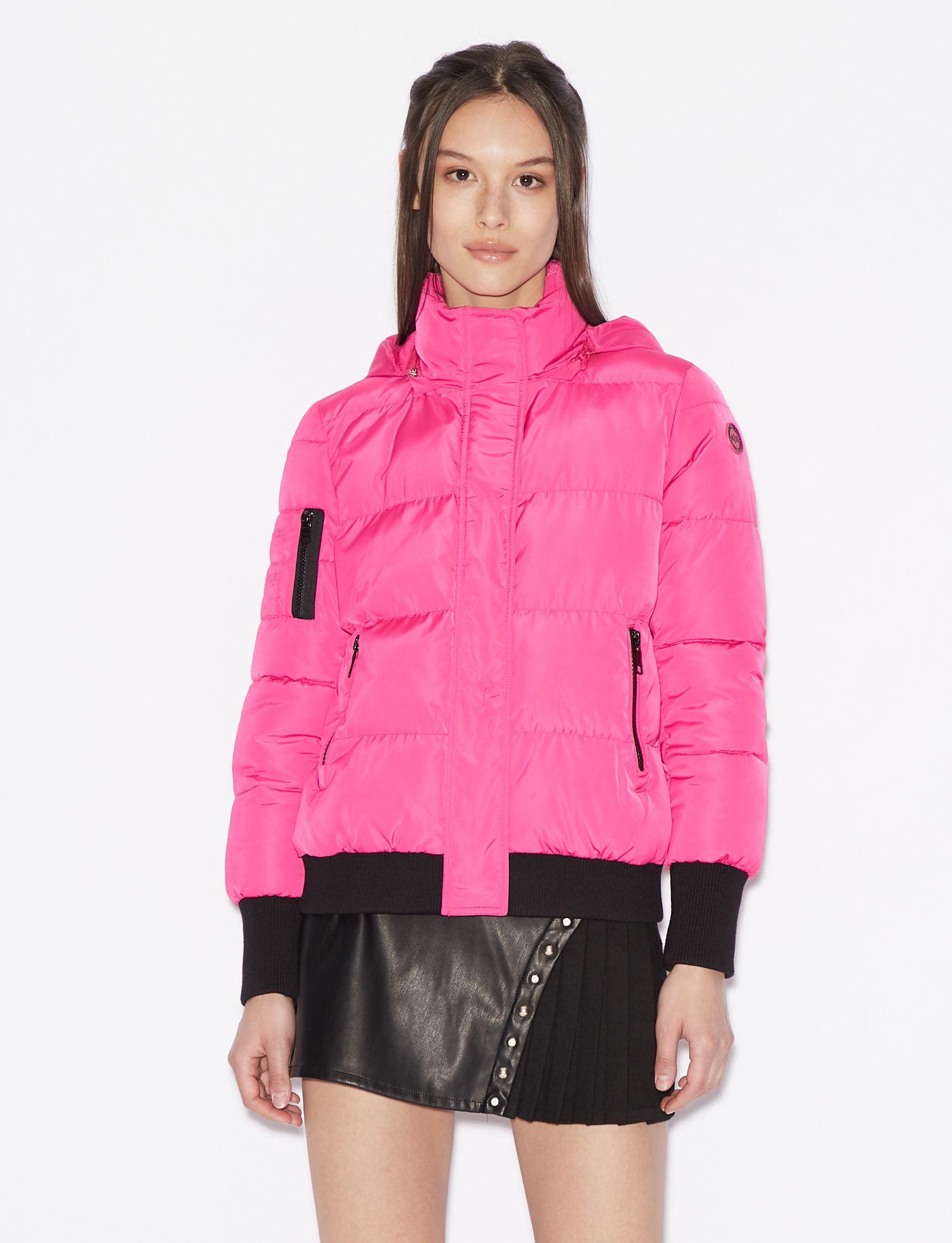 armani exchange pink jacket