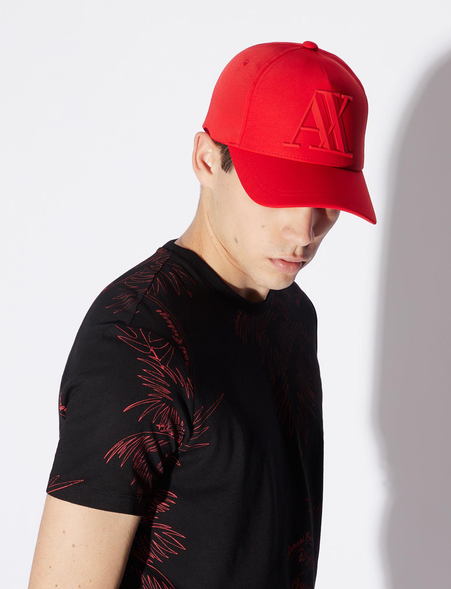 armani trucker hat