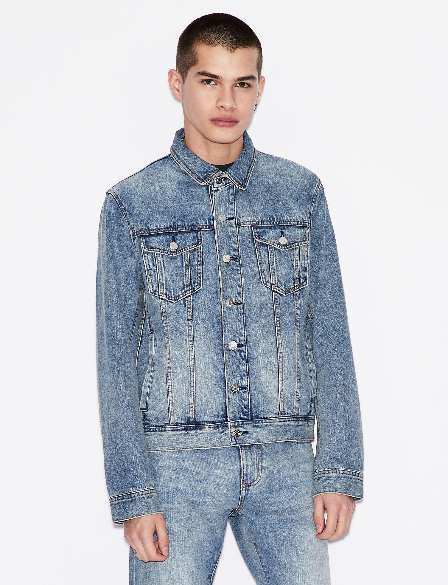armani jeans denim jacket