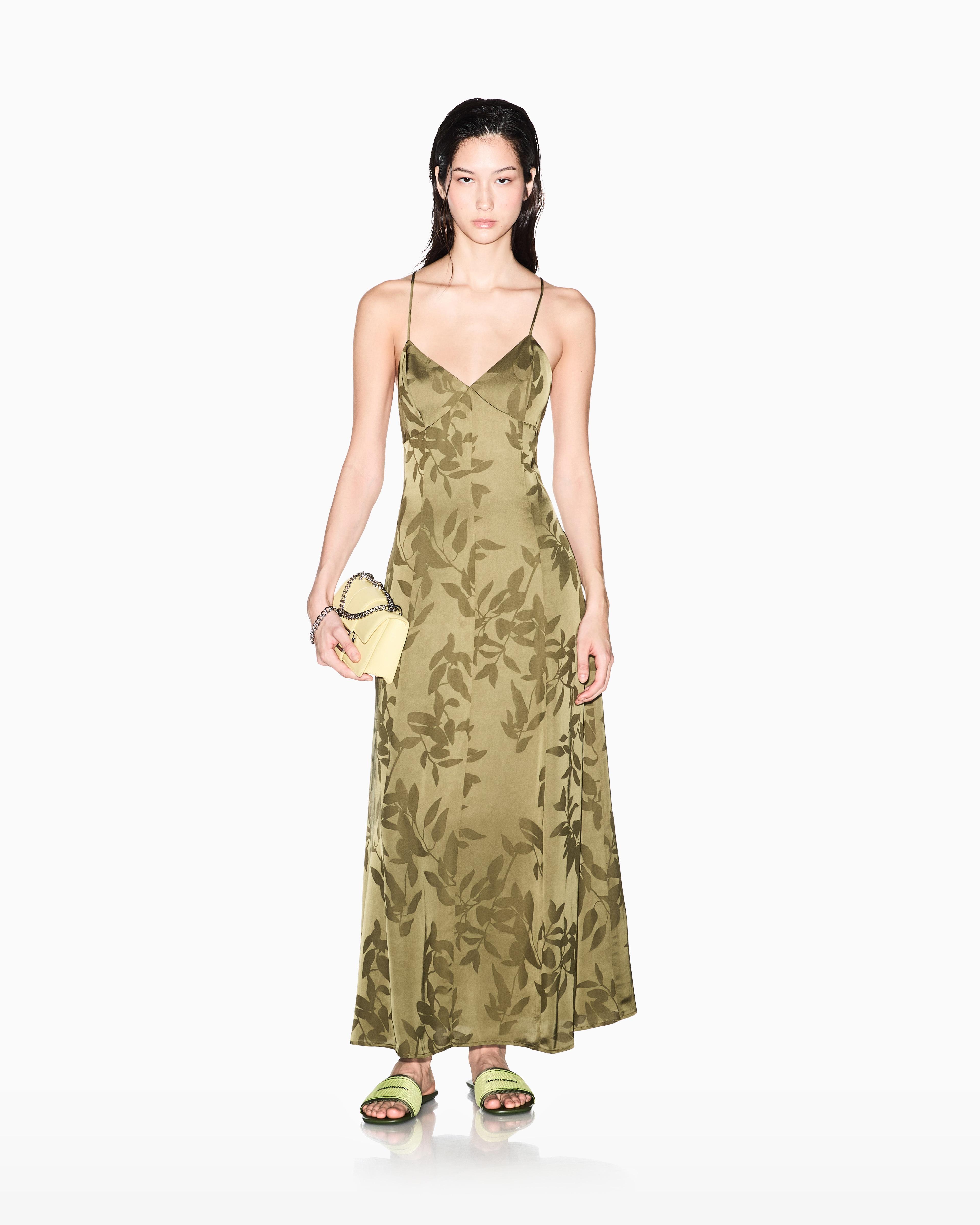 armani exchange green dress Dress woman Armani Exchange