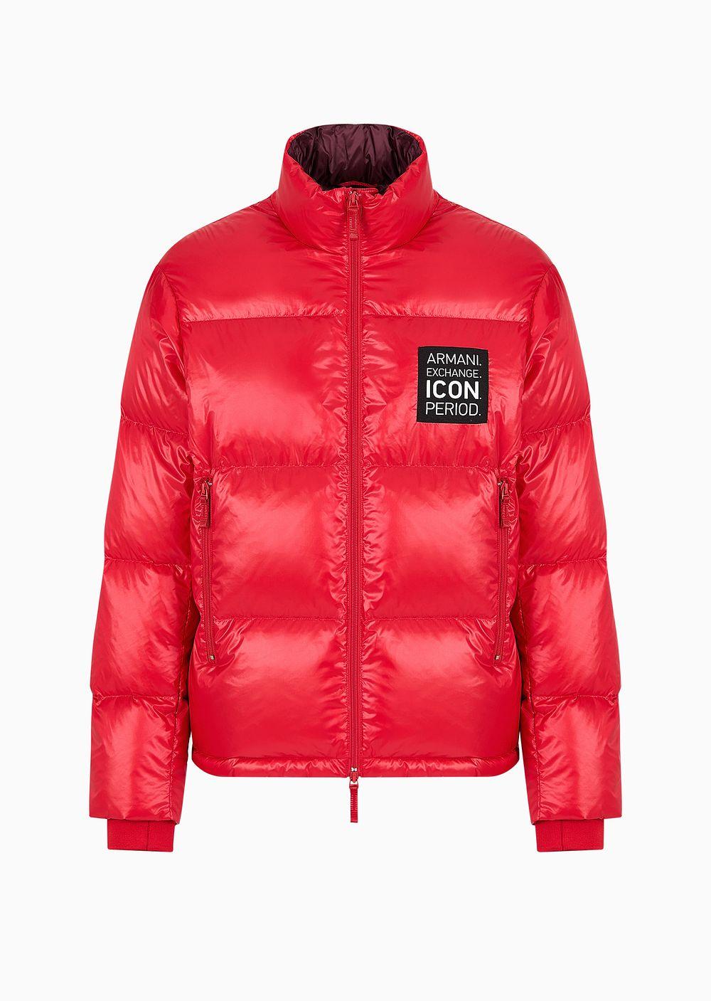 Armani exchange jacket red hotsell
