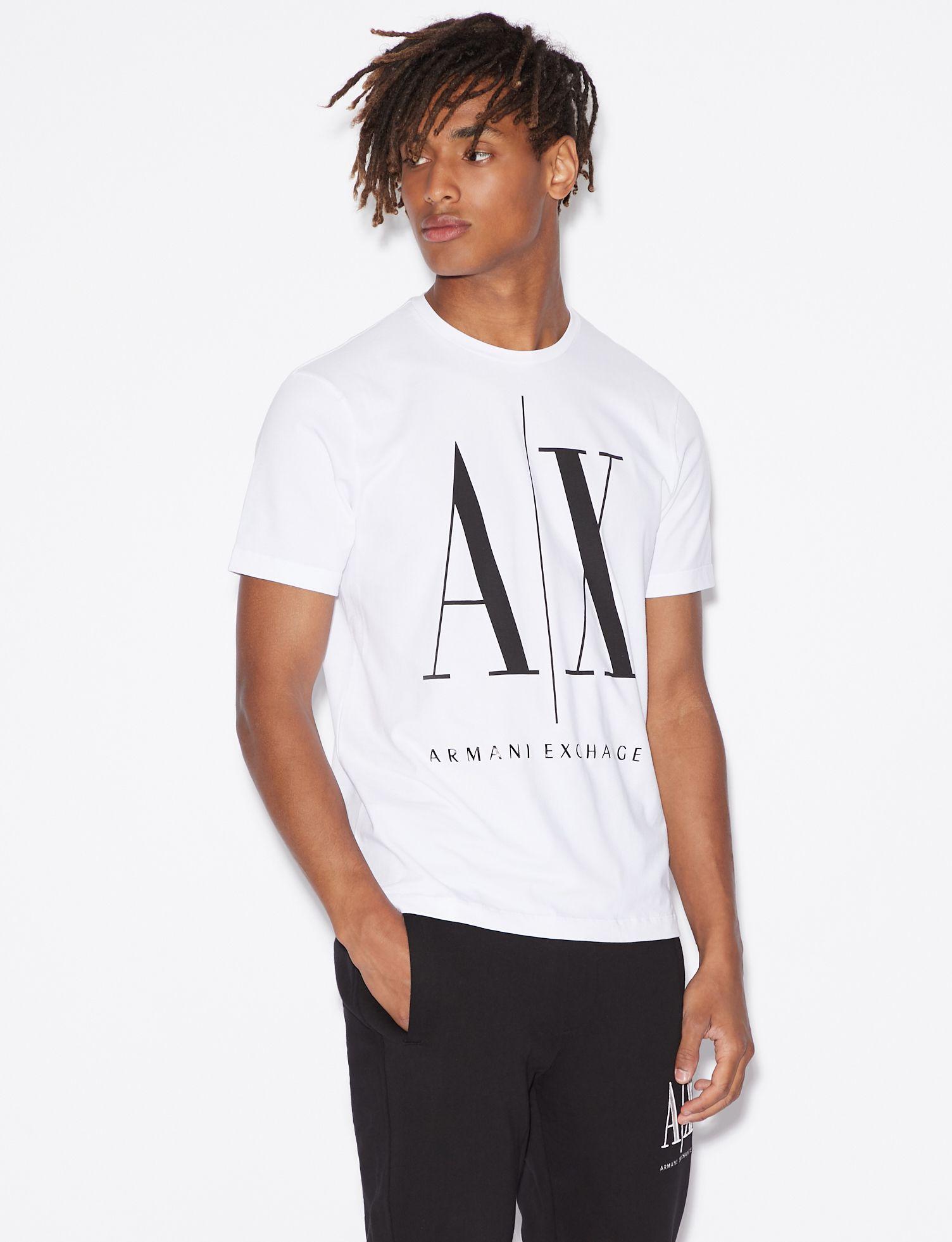 armani exchange icon t shirt