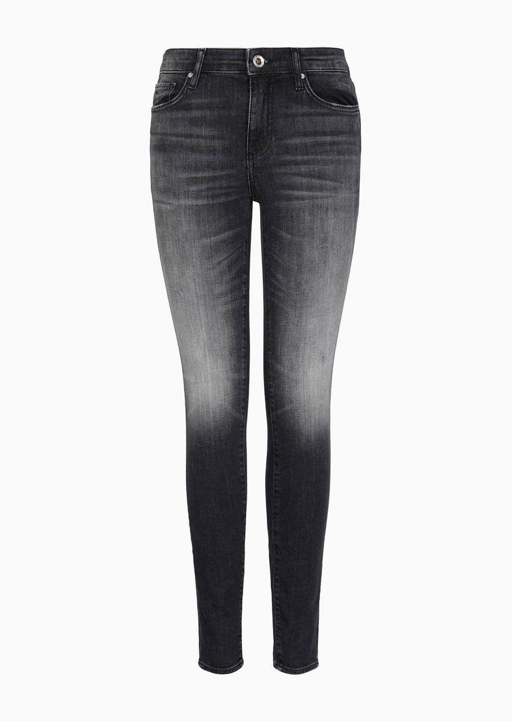 Armani Exchange J01 Super Skinny Fit Jeans In Stretch Denim in Blue | Lyst