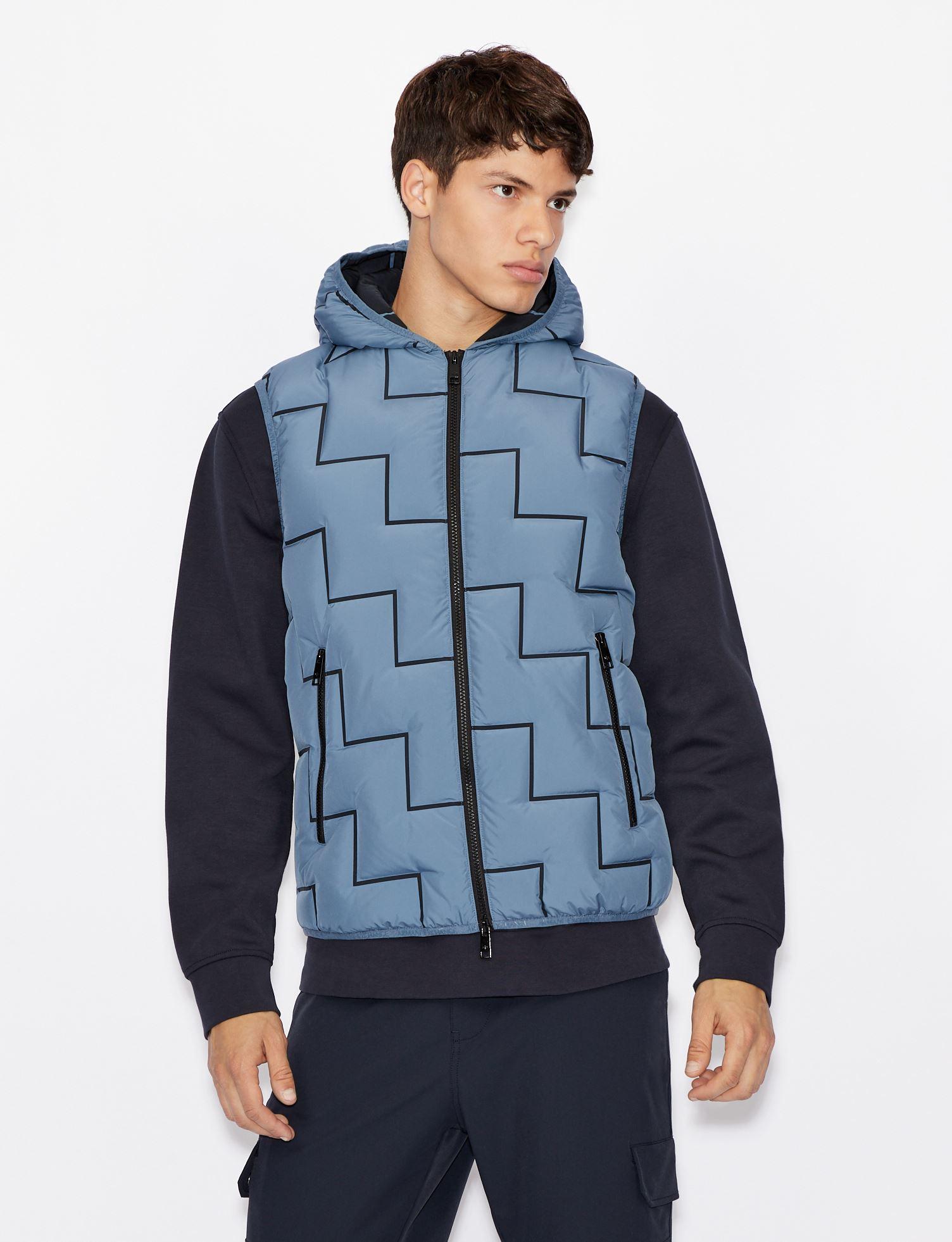 armani sleeveless jacket