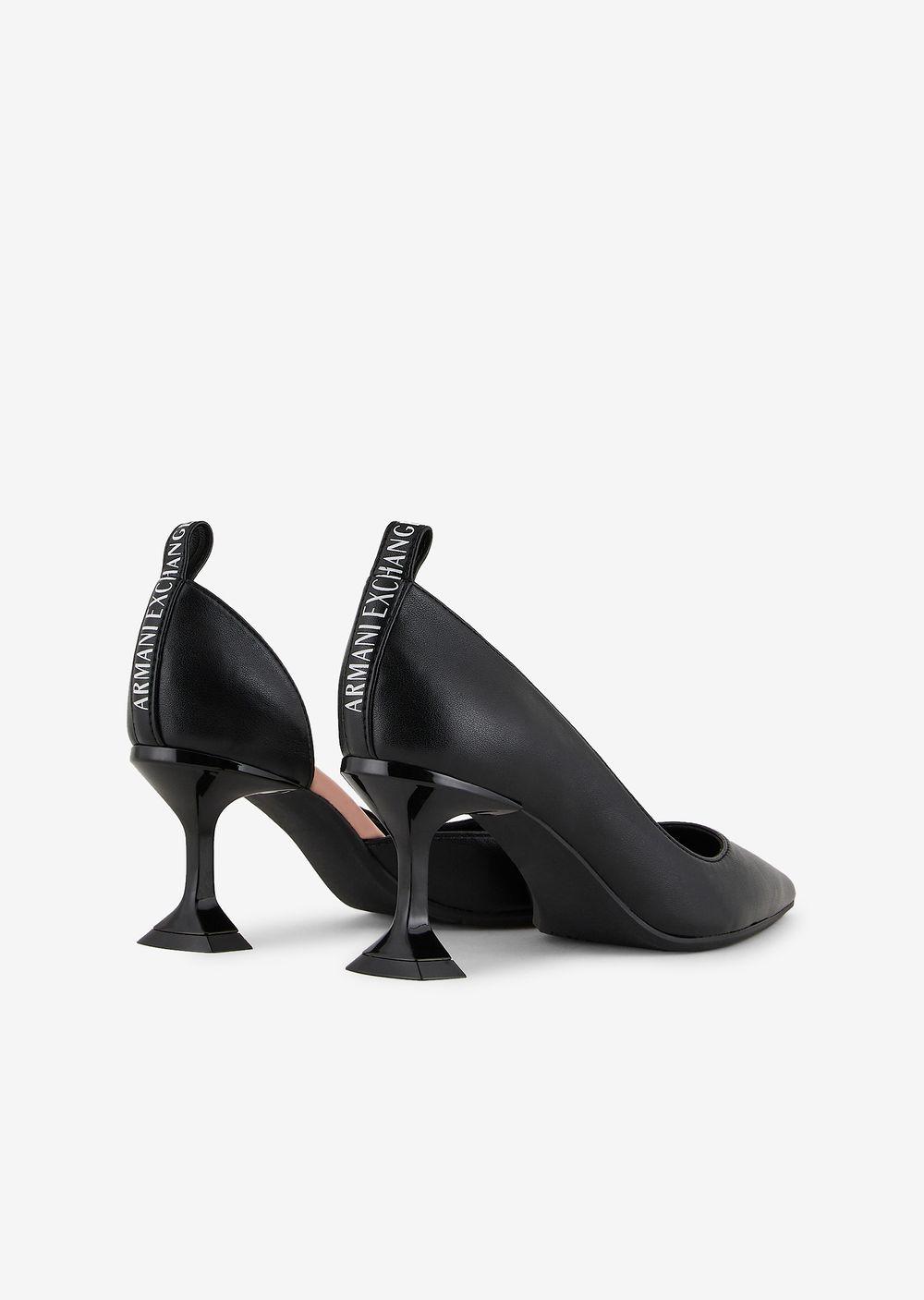 Armani Exchange Heels in Black | Lyst