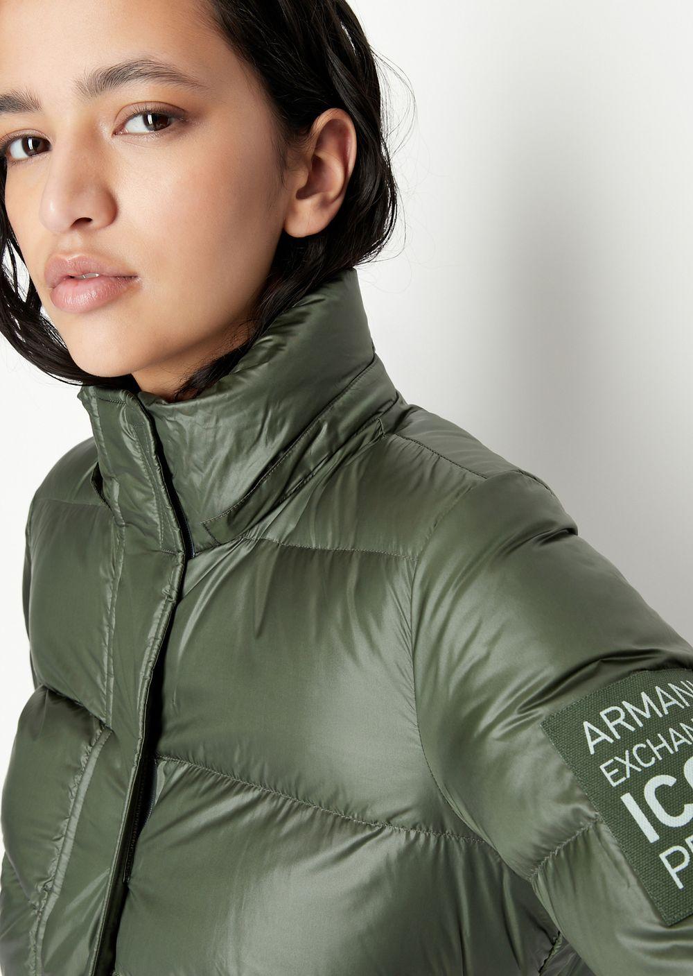 Icon logo padded jacket