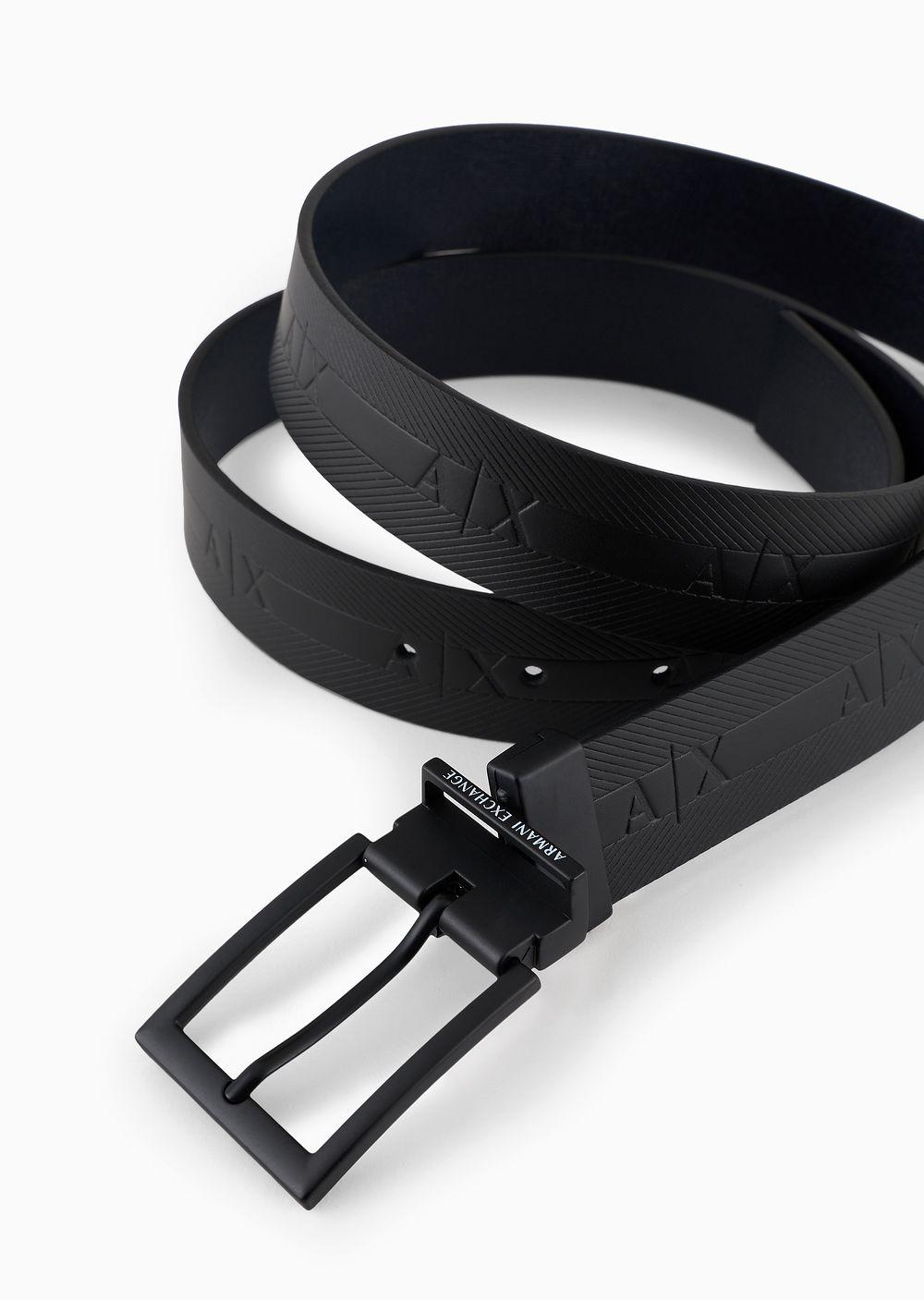 Armani Exchange Belts in White for Men | Lyst