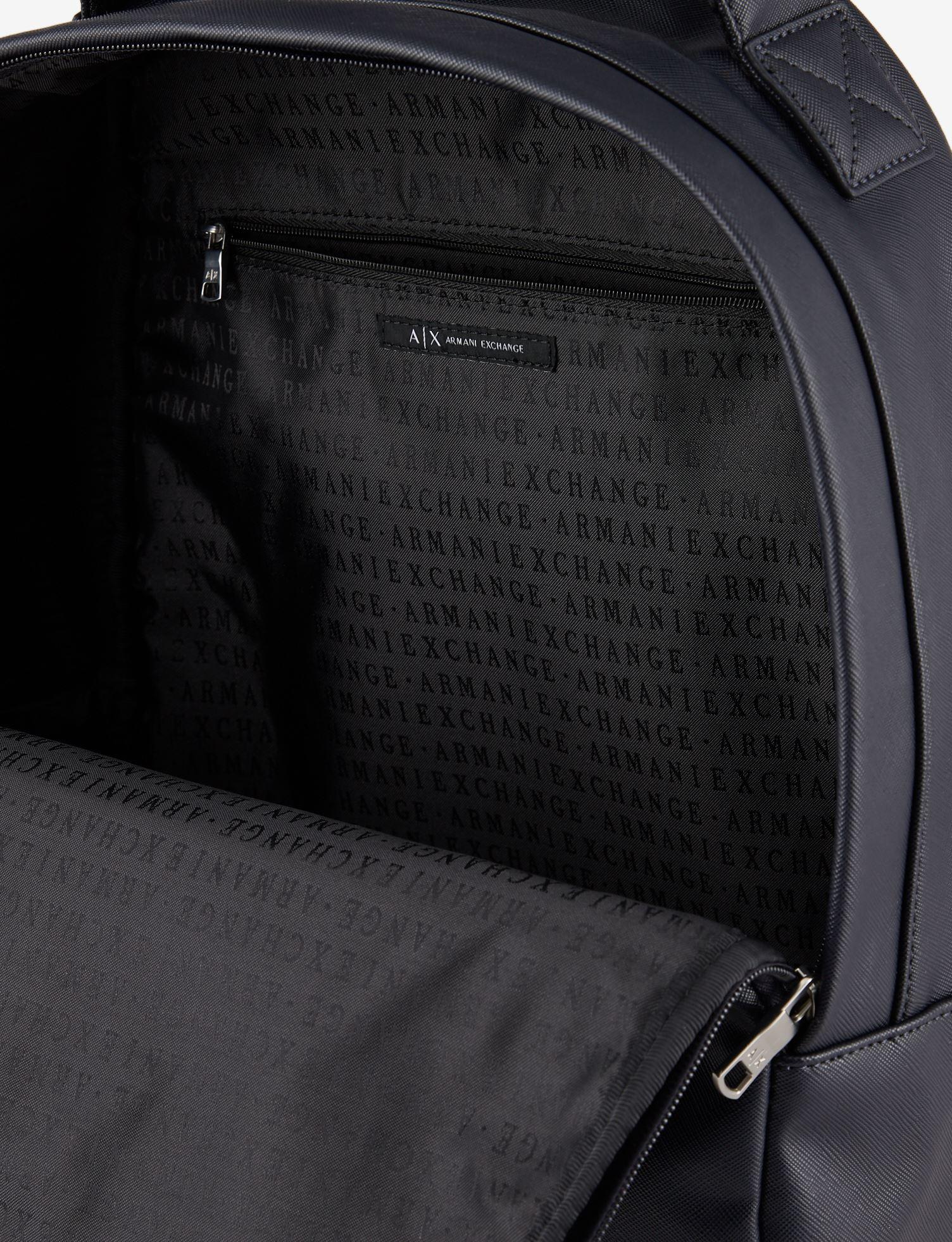 Armani Exchange Synthetic Backpack With 