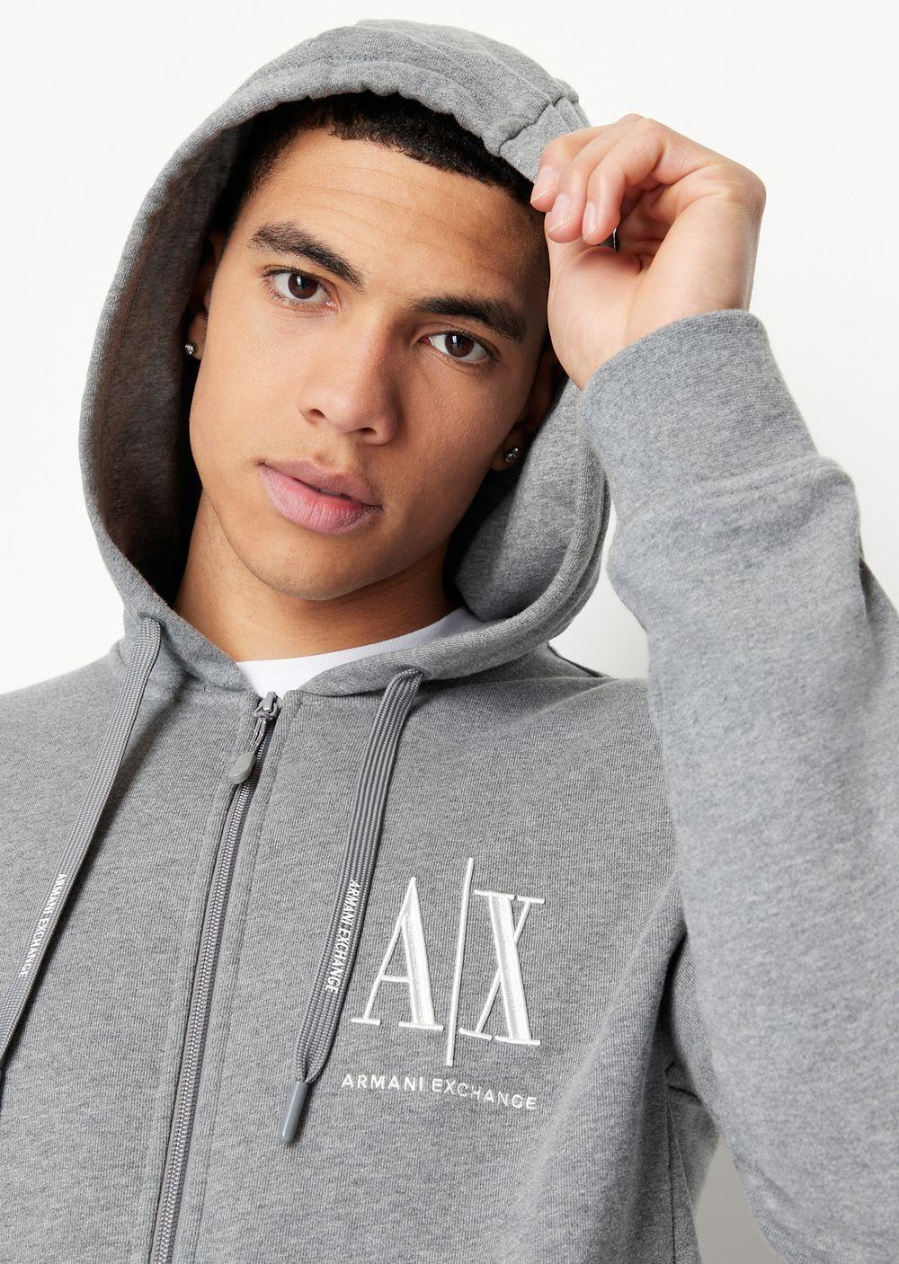 Armani exchange grey sweatshirt 2025