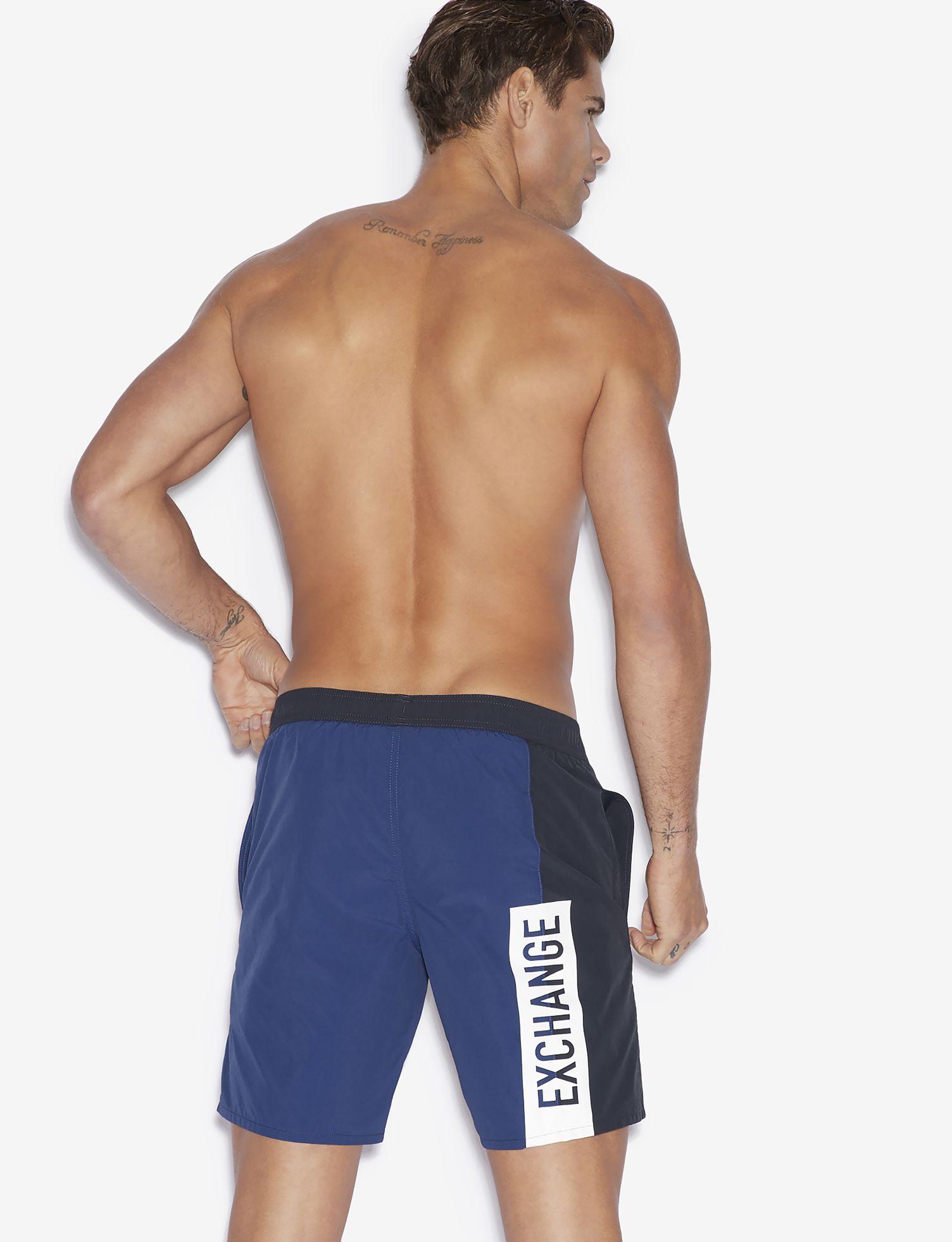armani exchange swimwear