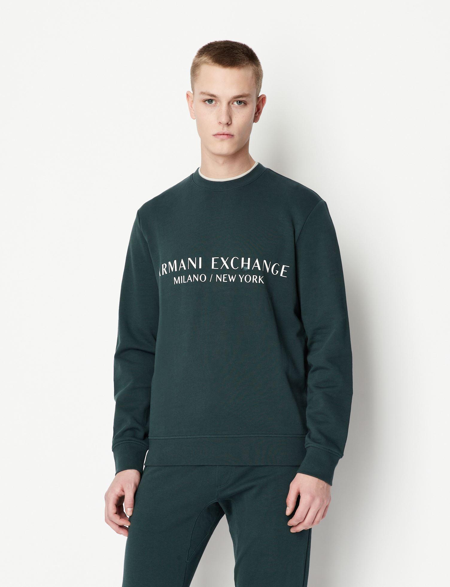 Armani green cheap sweatshirt