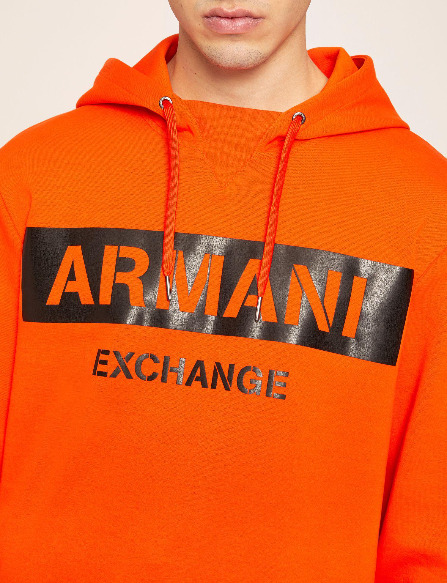 armani exchange orange
