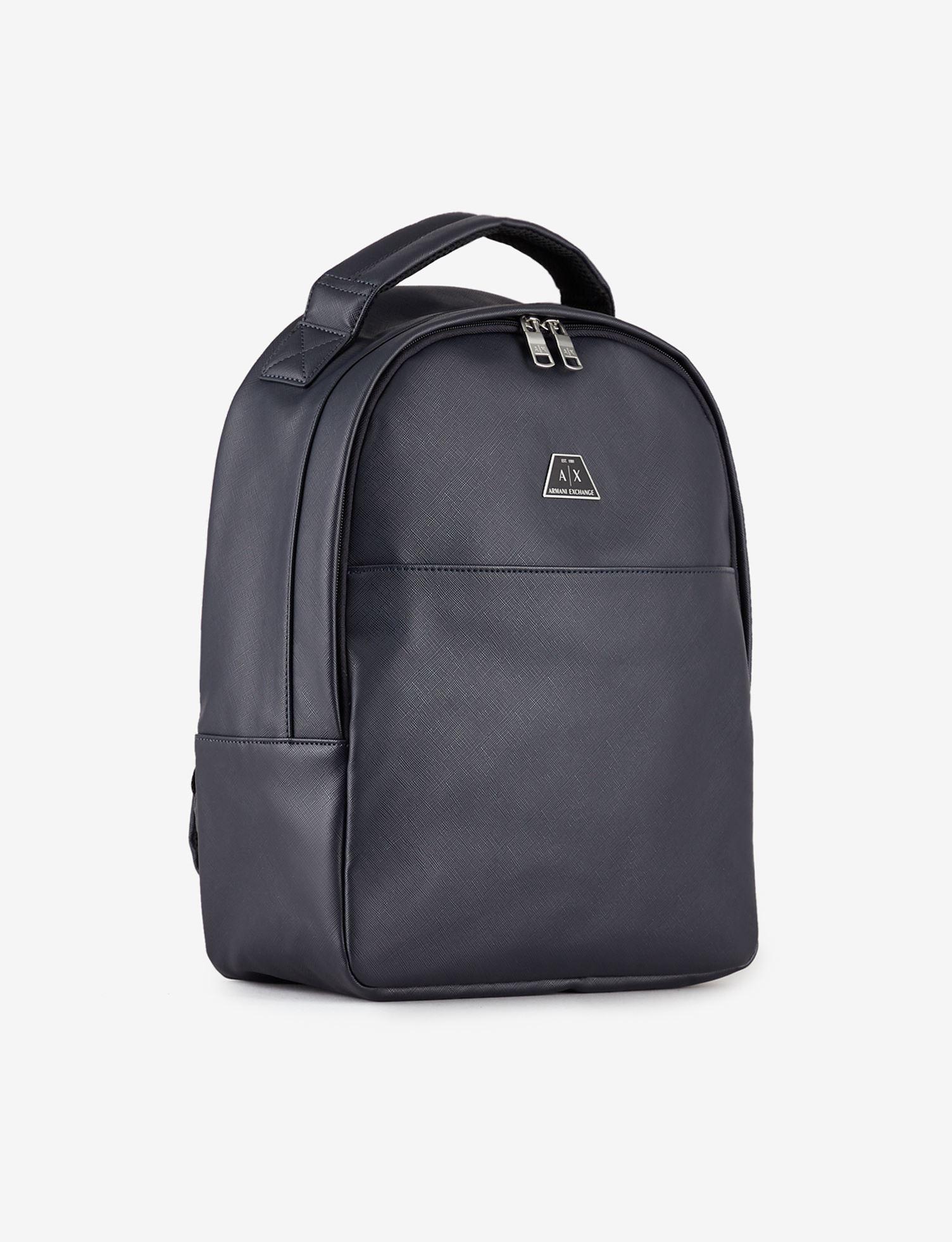 Armani Exchange Synthetic Backpack With 