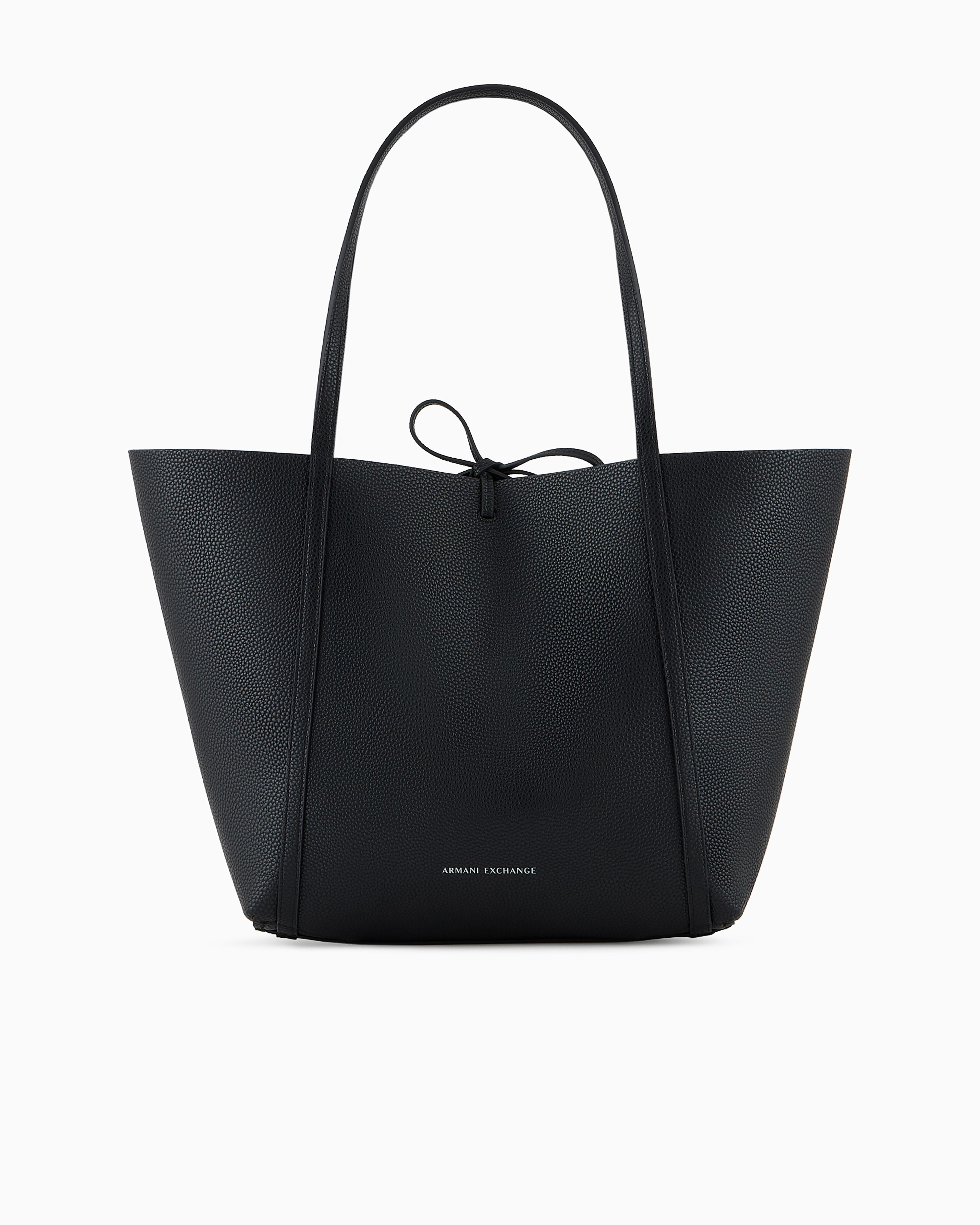 ARMANI EXCHANGE Reversible Shopper Bag in Black Lyst UK