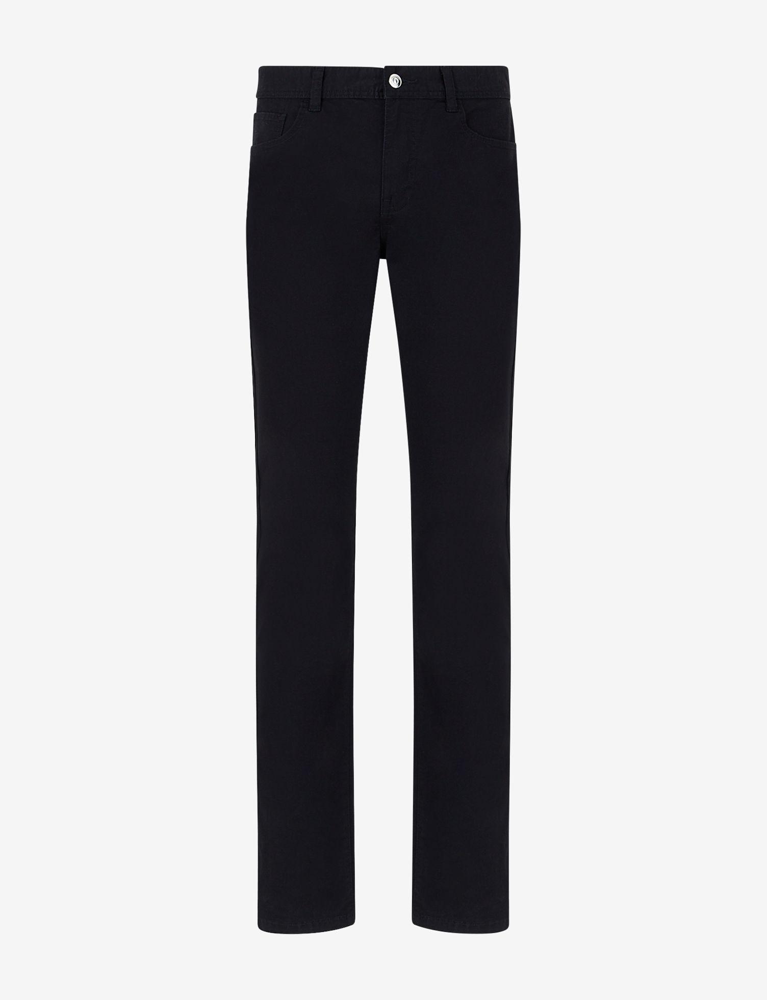 Armani Exchange Denim J16 Straight-cut Jeans in Black for Men - Lyst
