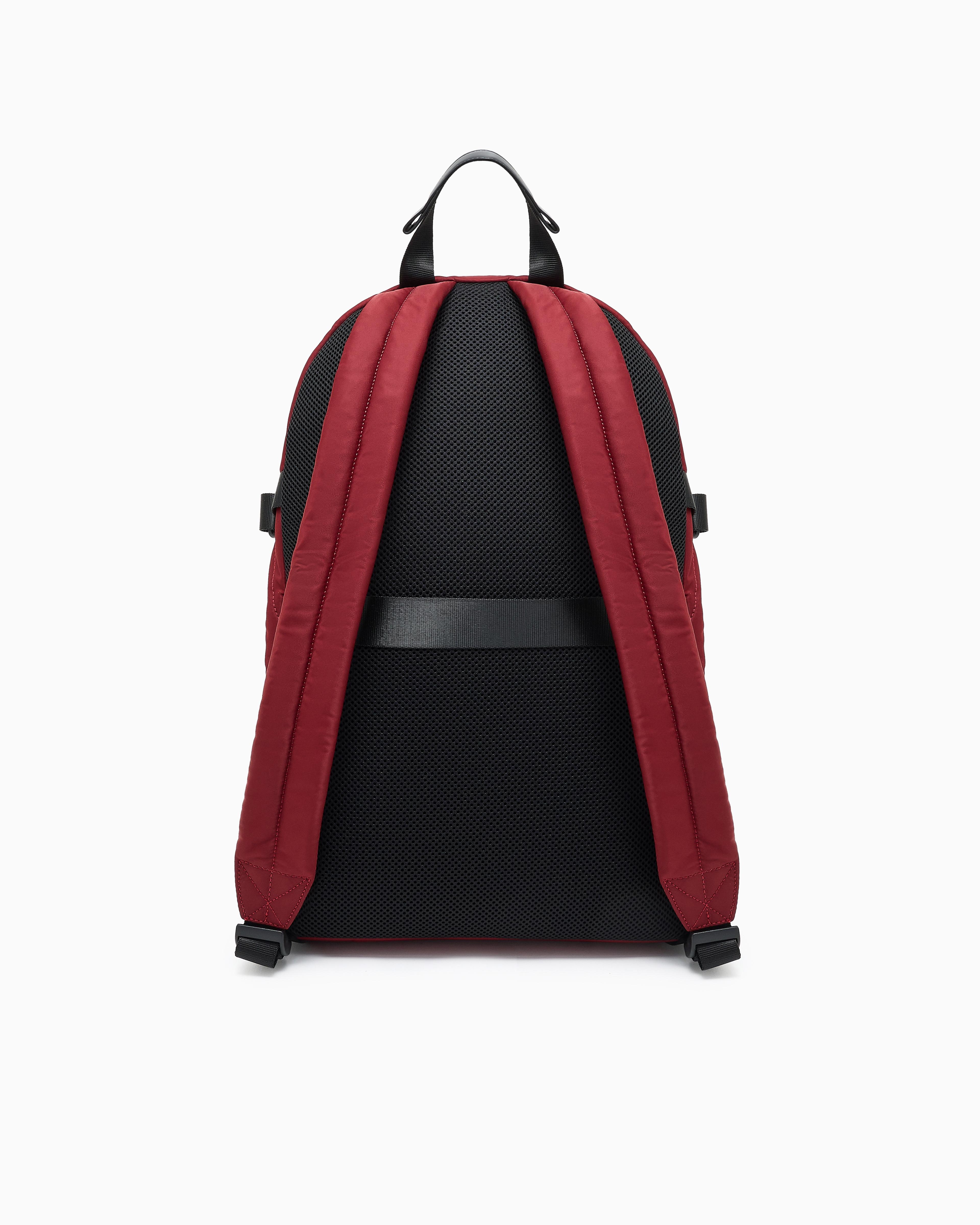 ARMANI EXCHANGE Backpack With Logo Stripe in Red for Men  display picture 3