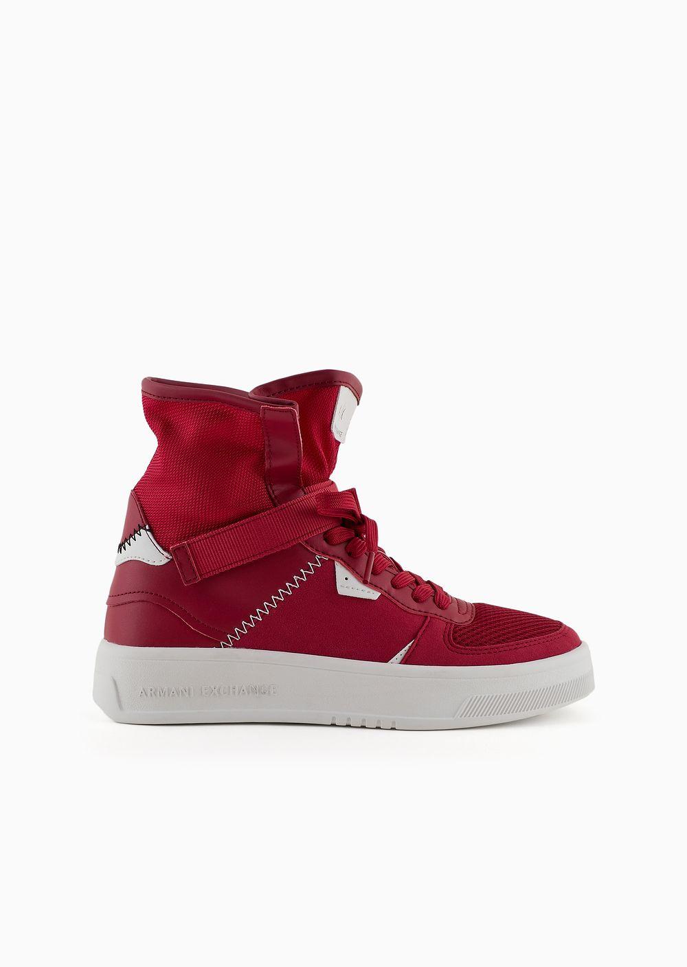Armani Exchange Sneakers in Red | Lyst