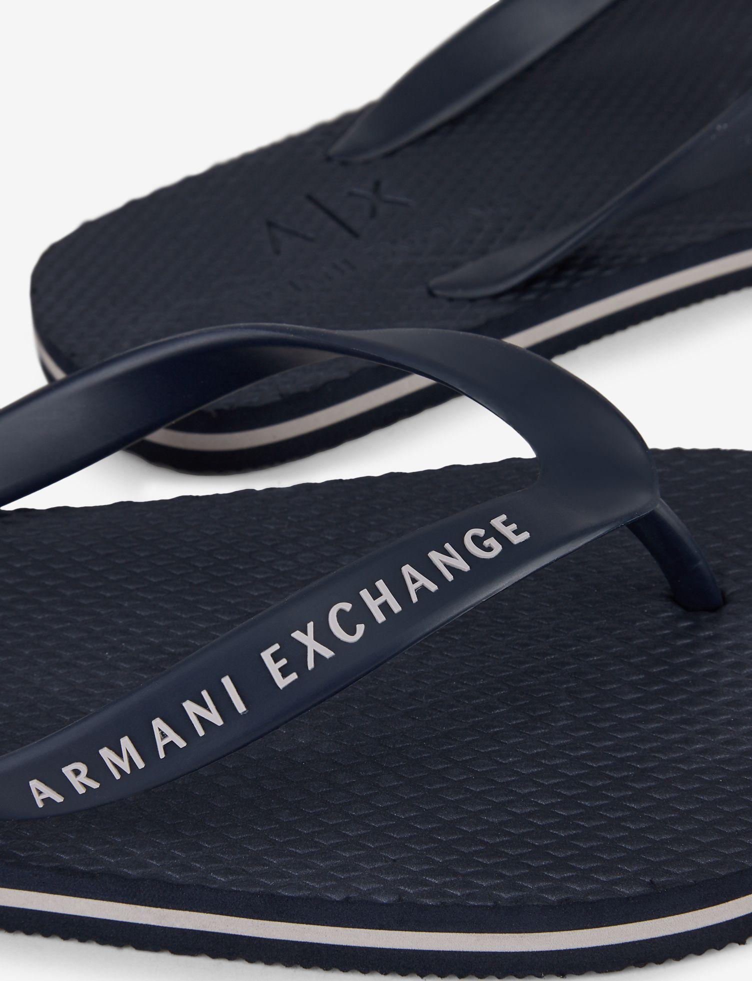 Armani flip flops sale Clearance