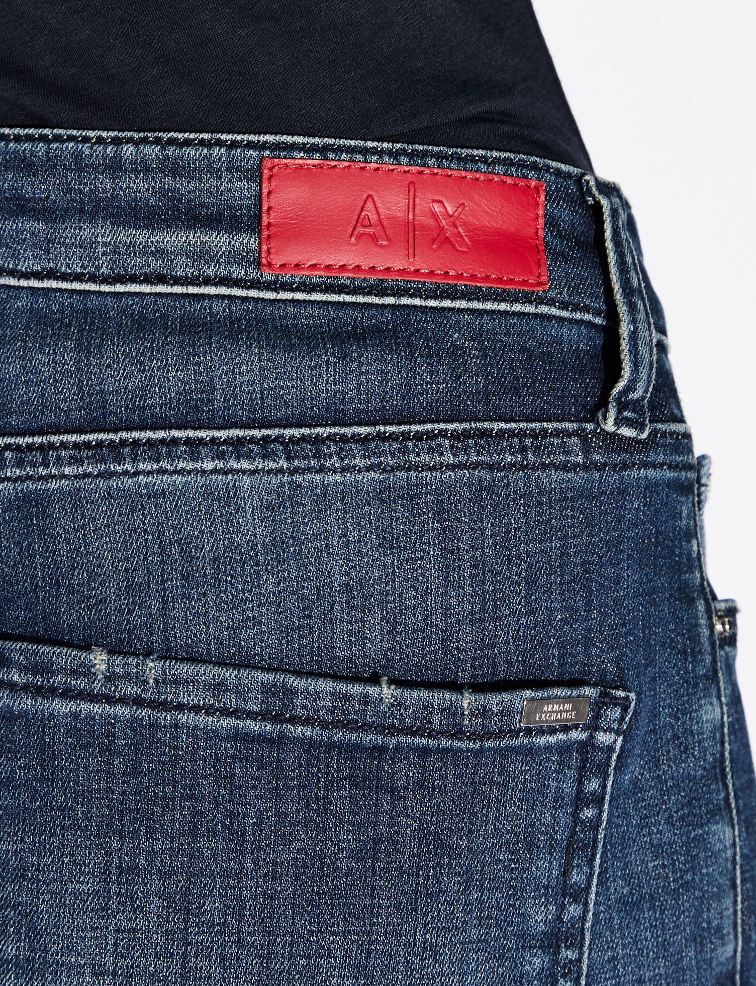 armani exchange boyfriend jeans