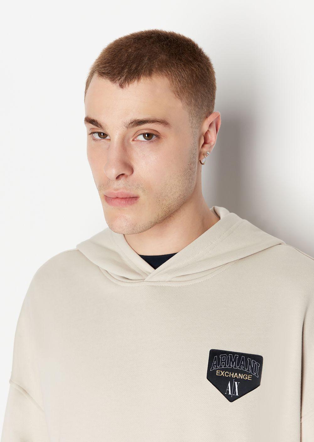 Armani Exchange Hoodies in Natural for Men | Lyst