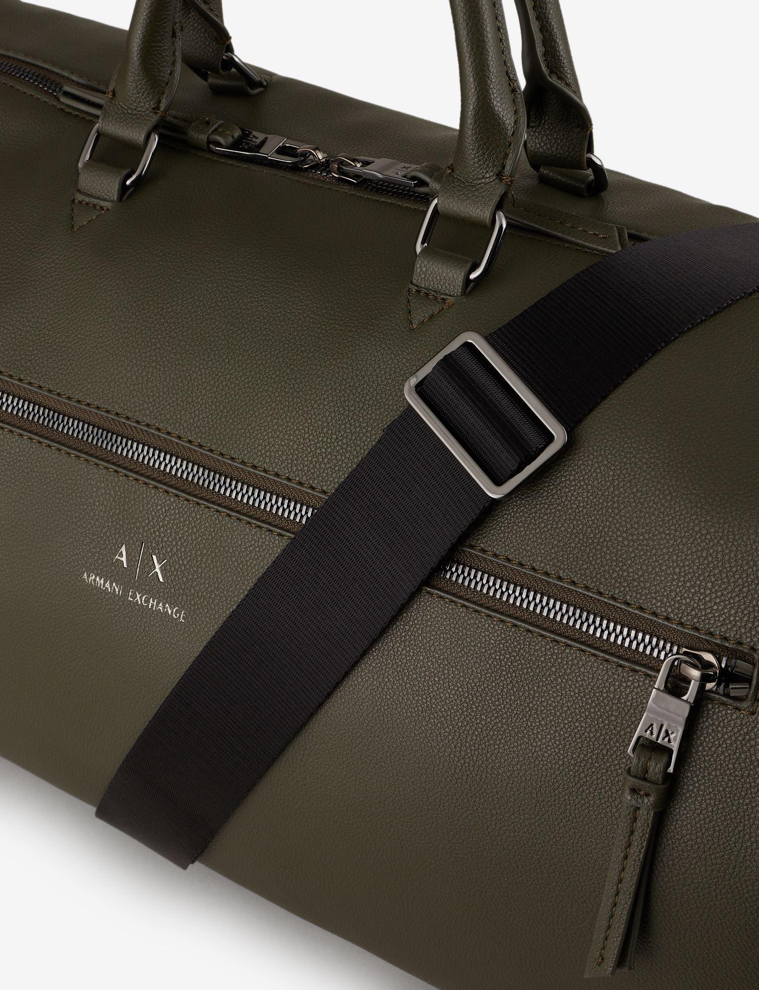 Armani Exchange Duffle Bag in Green for Men | Lyst
