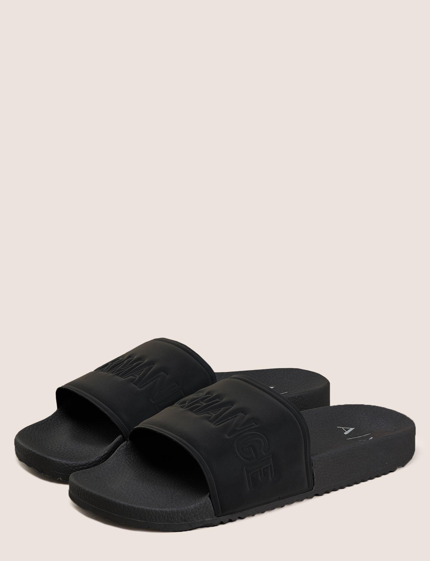 armani exchange slides men's