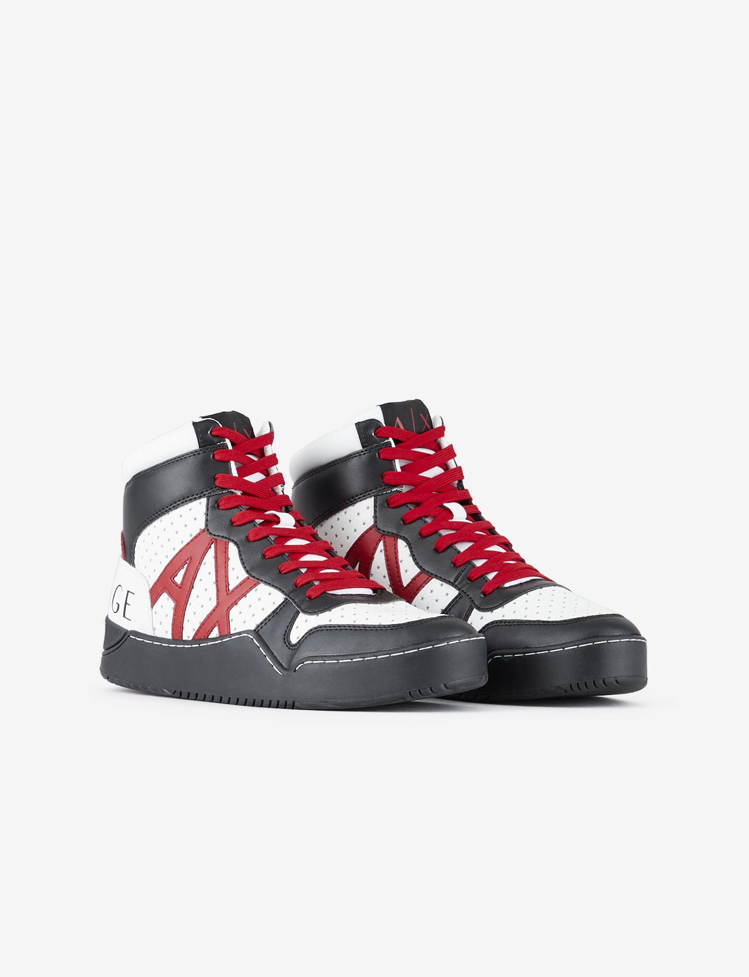 armani exchange multicolor sneakers