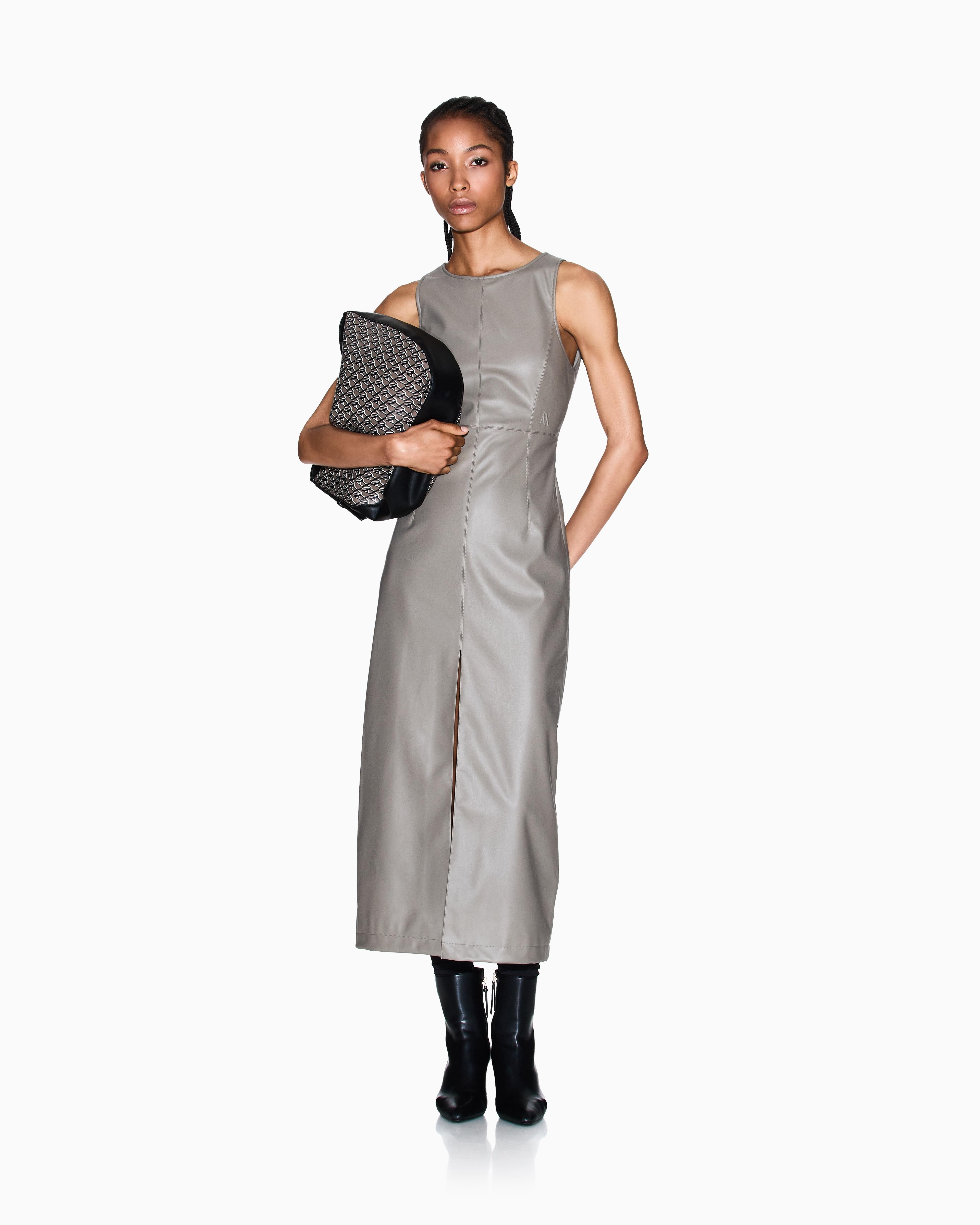 chinese dress ladies Armani Exchange A|X Women's Simple Tank Dress Dress, Navy, 0 at Amazon  Women's Clothing store
