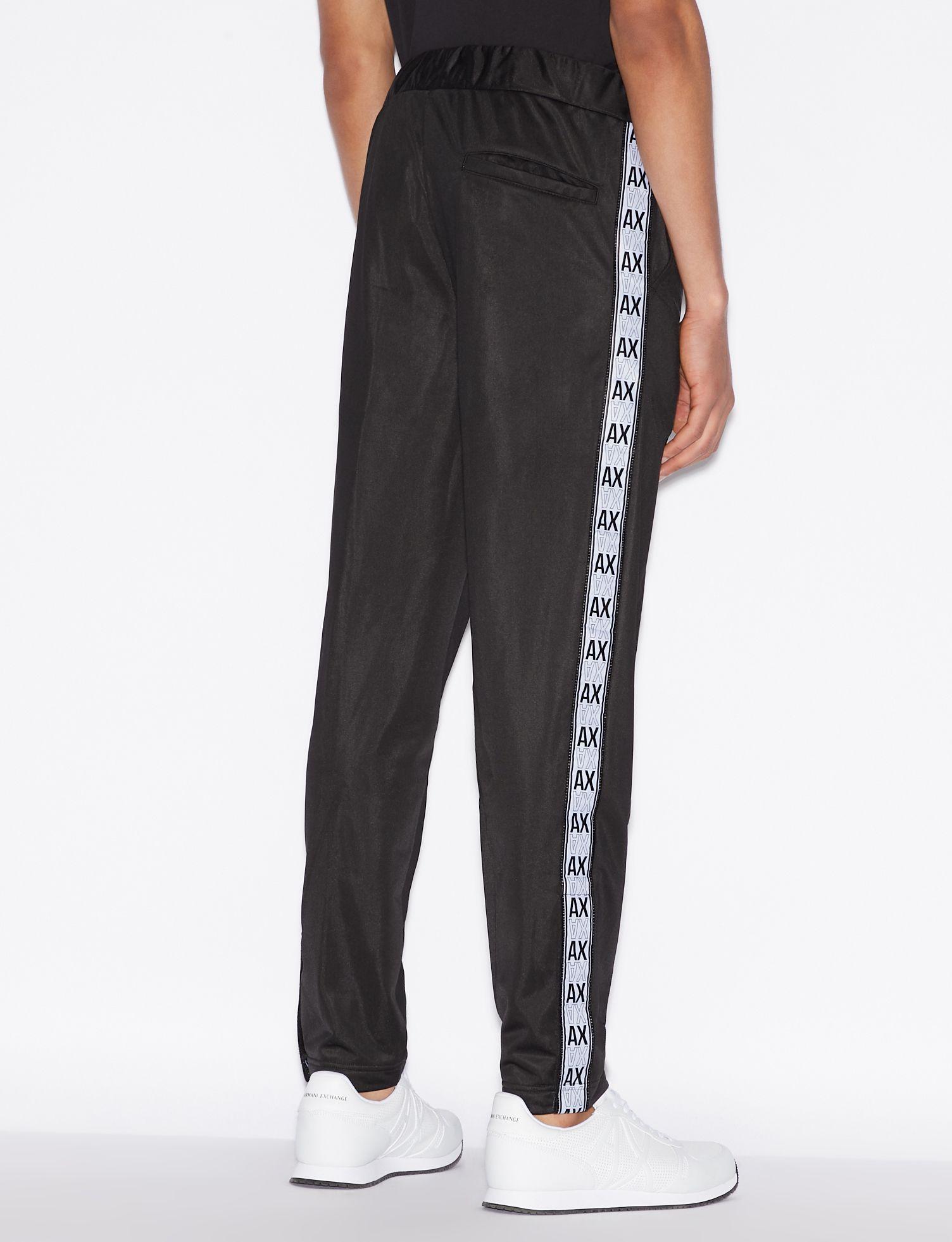 armani exchange track pants