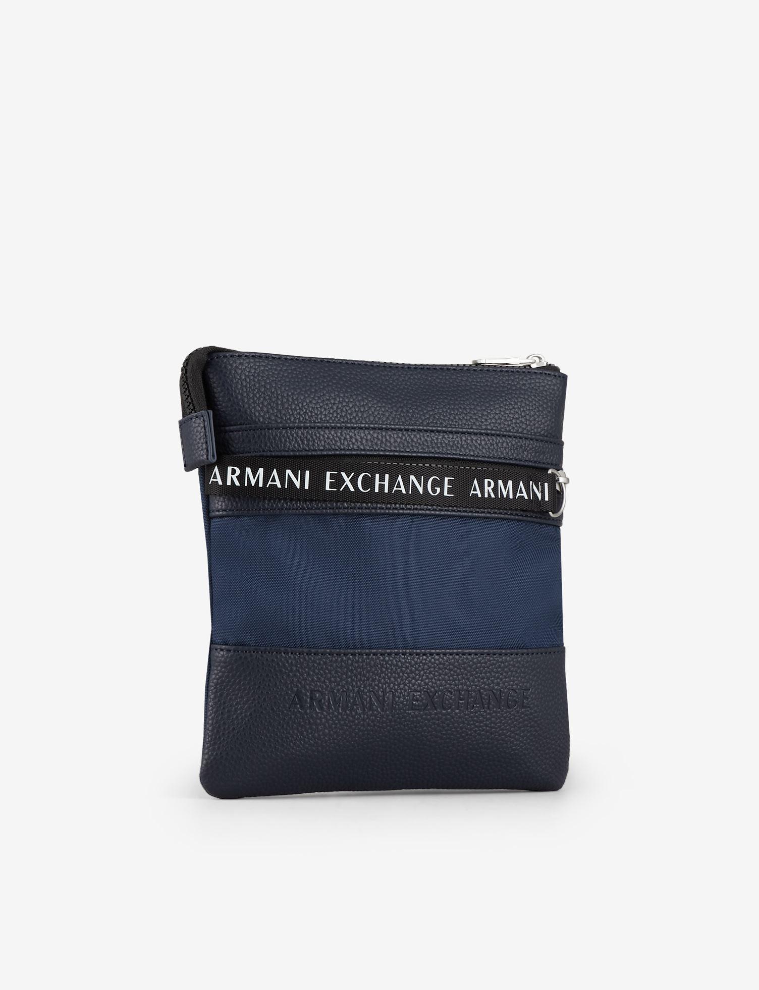 Armani Exchange Crossbody Bag in Blue for Men | Lyst