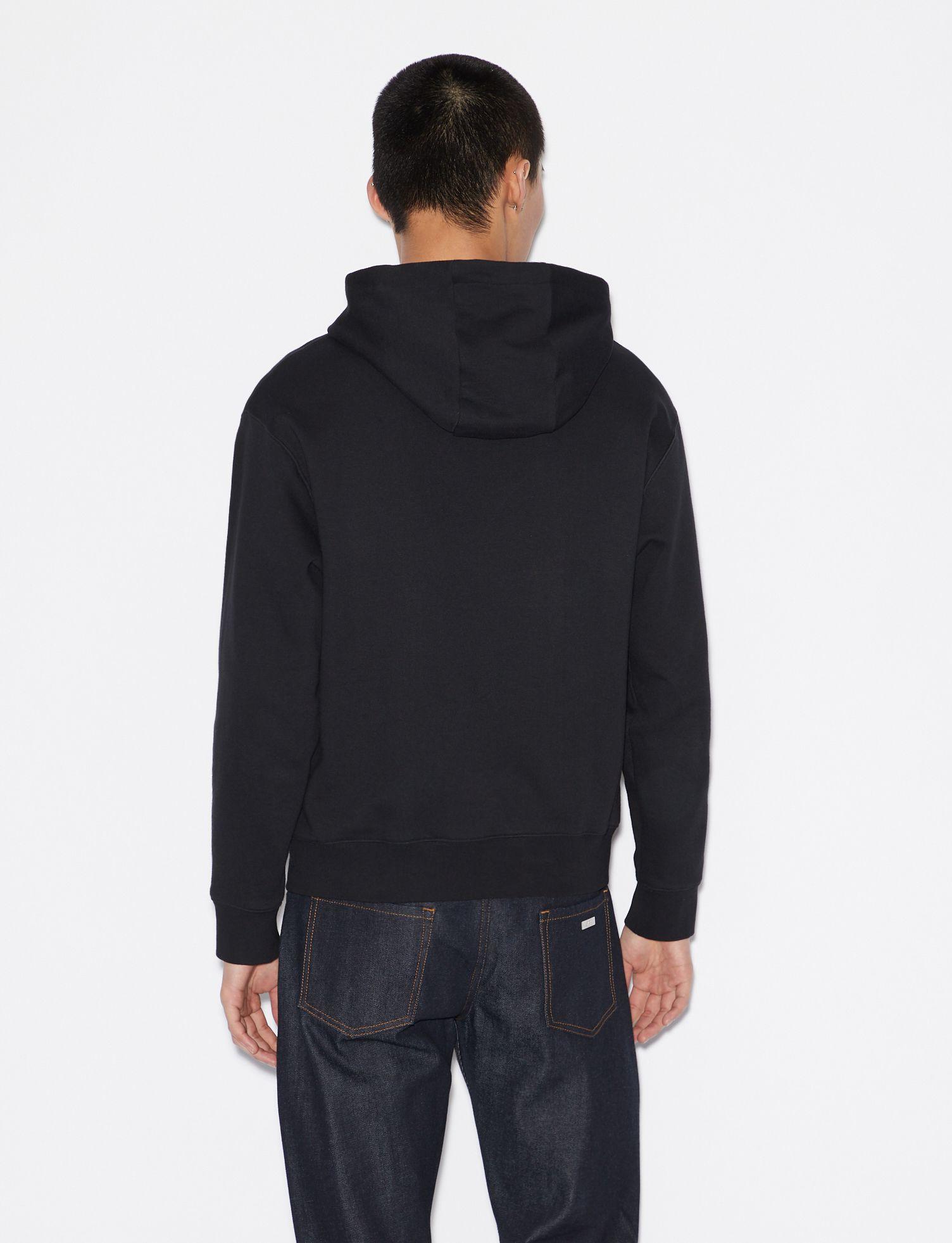 armani exchange reflective hoodie