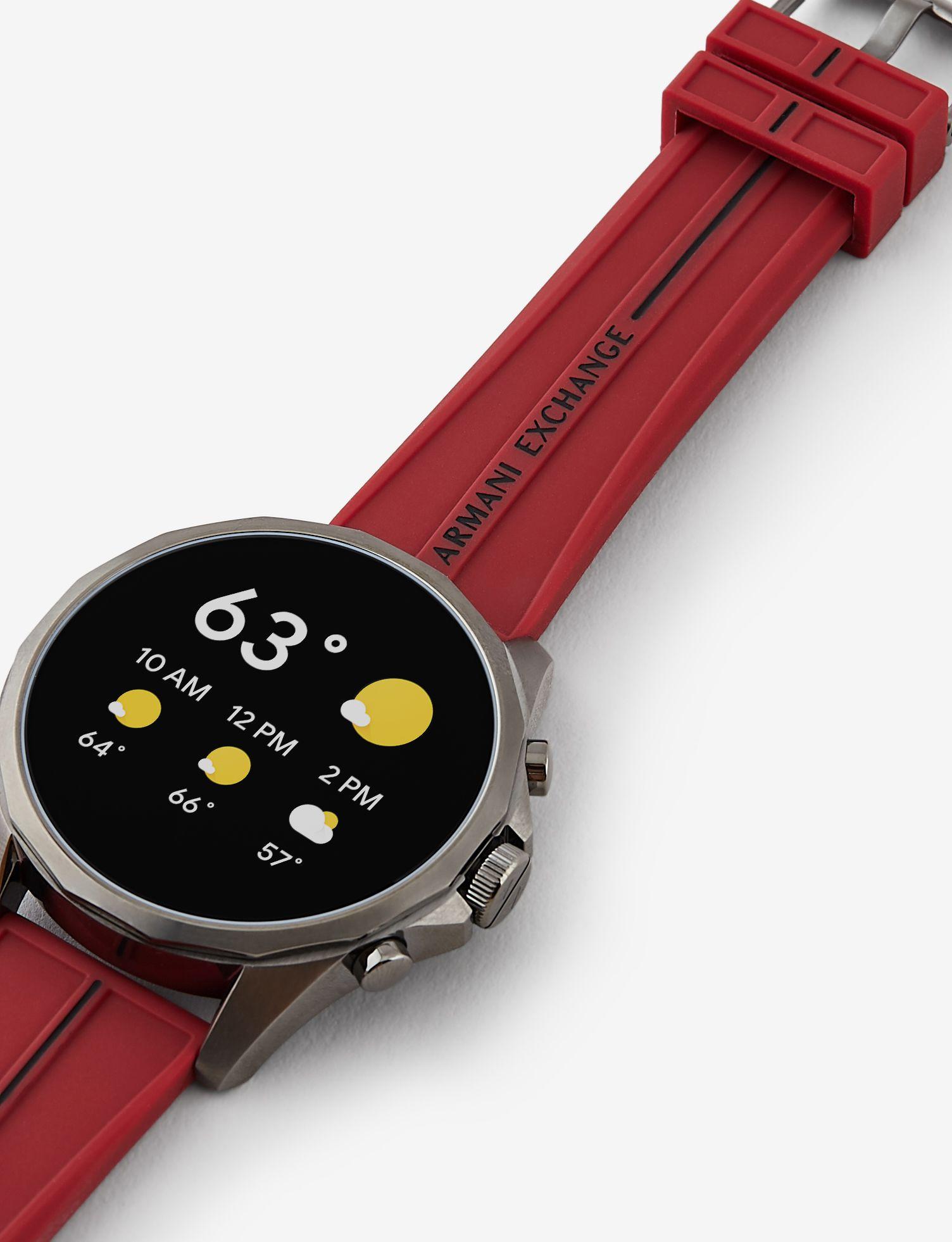 armani exchange touchscreen watch