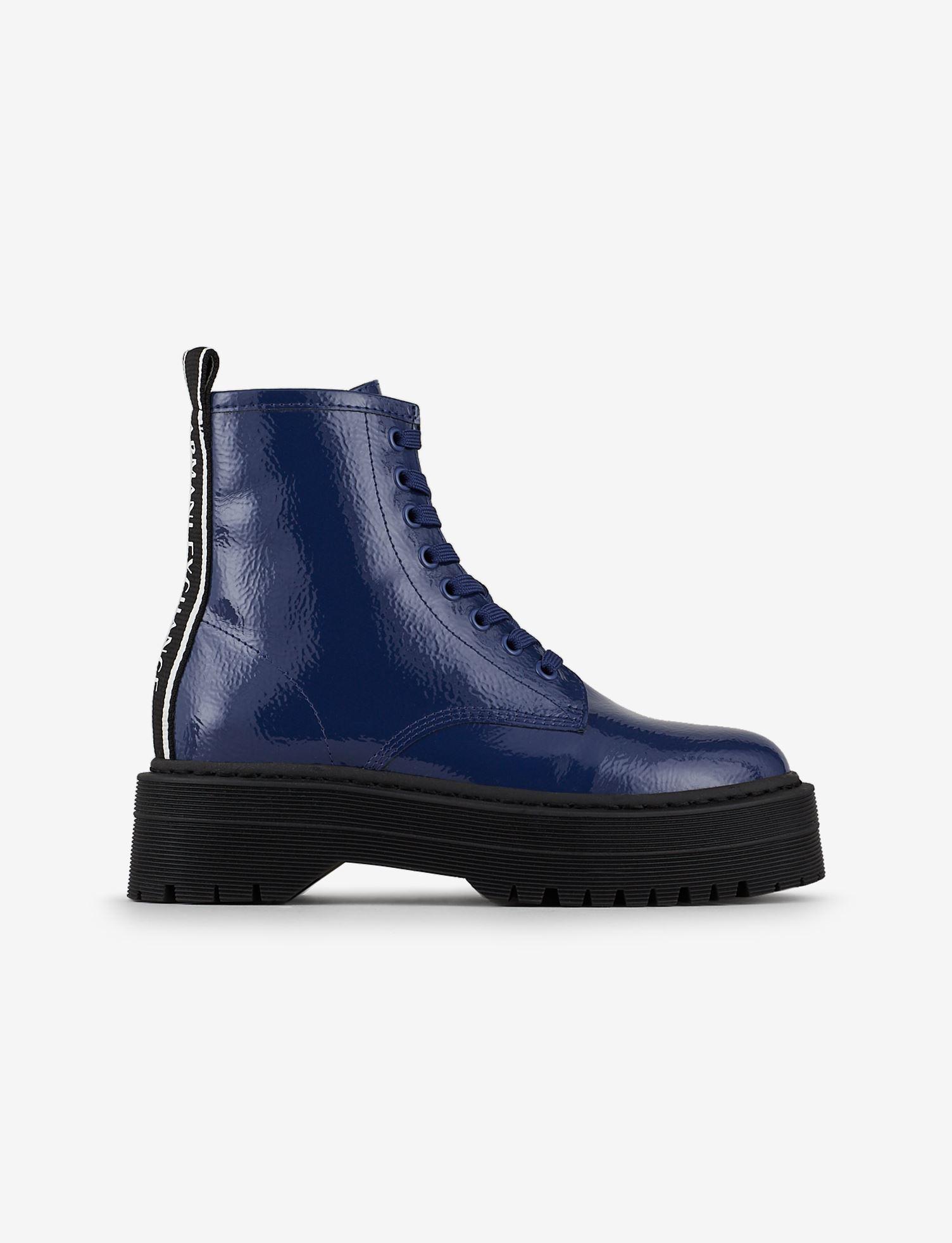 Armani exchange boots sale