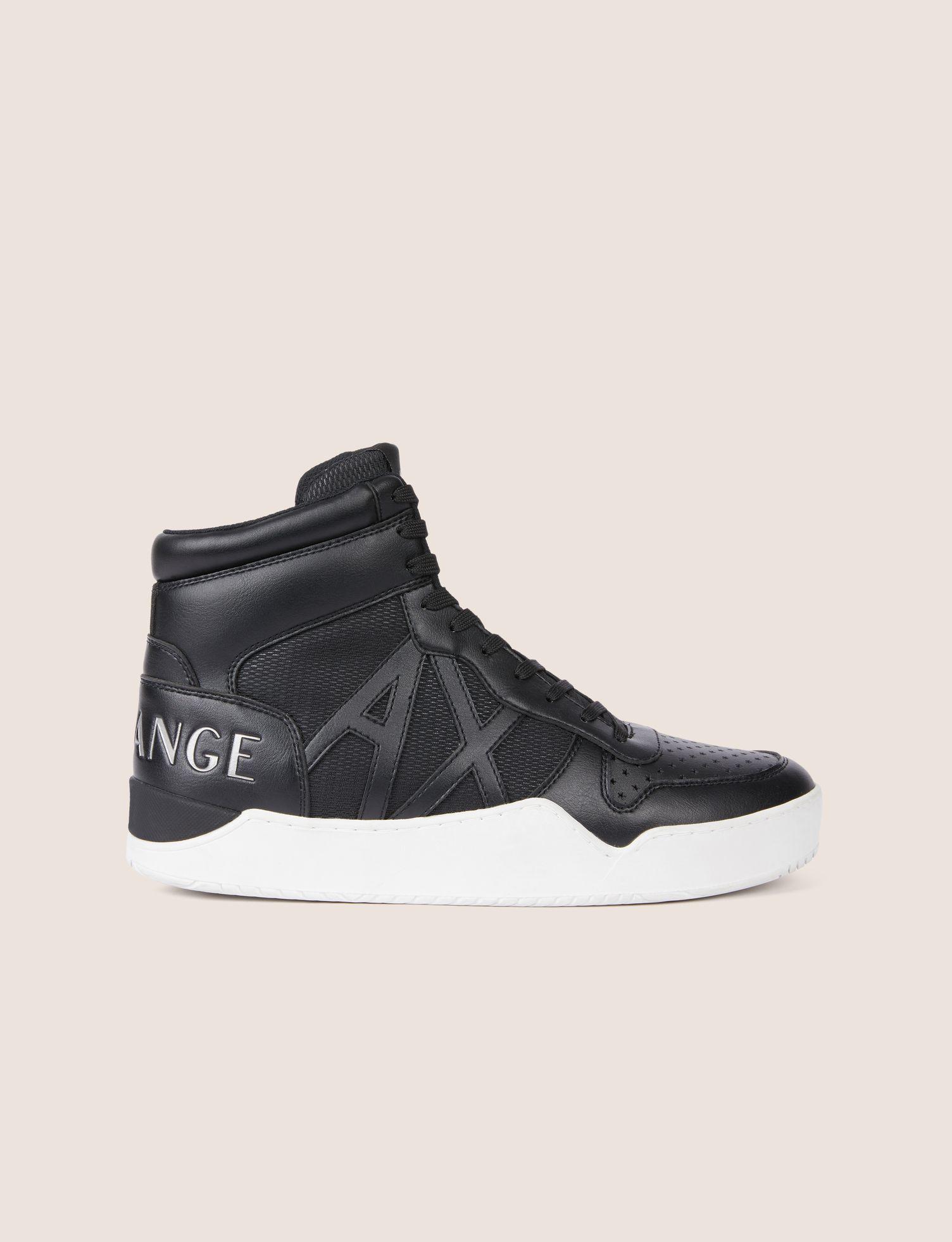 armani high top sneakers