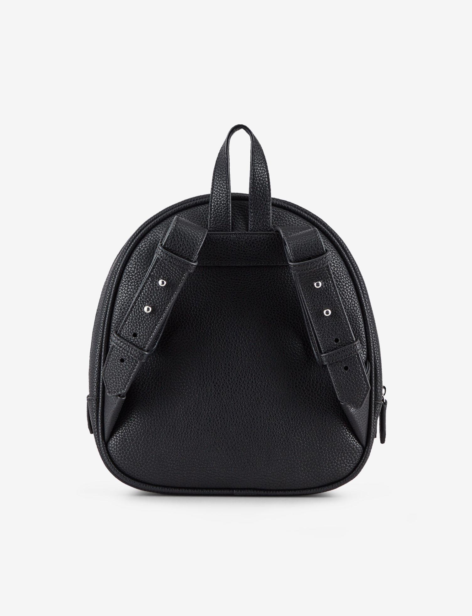 armani exchange backpack leather