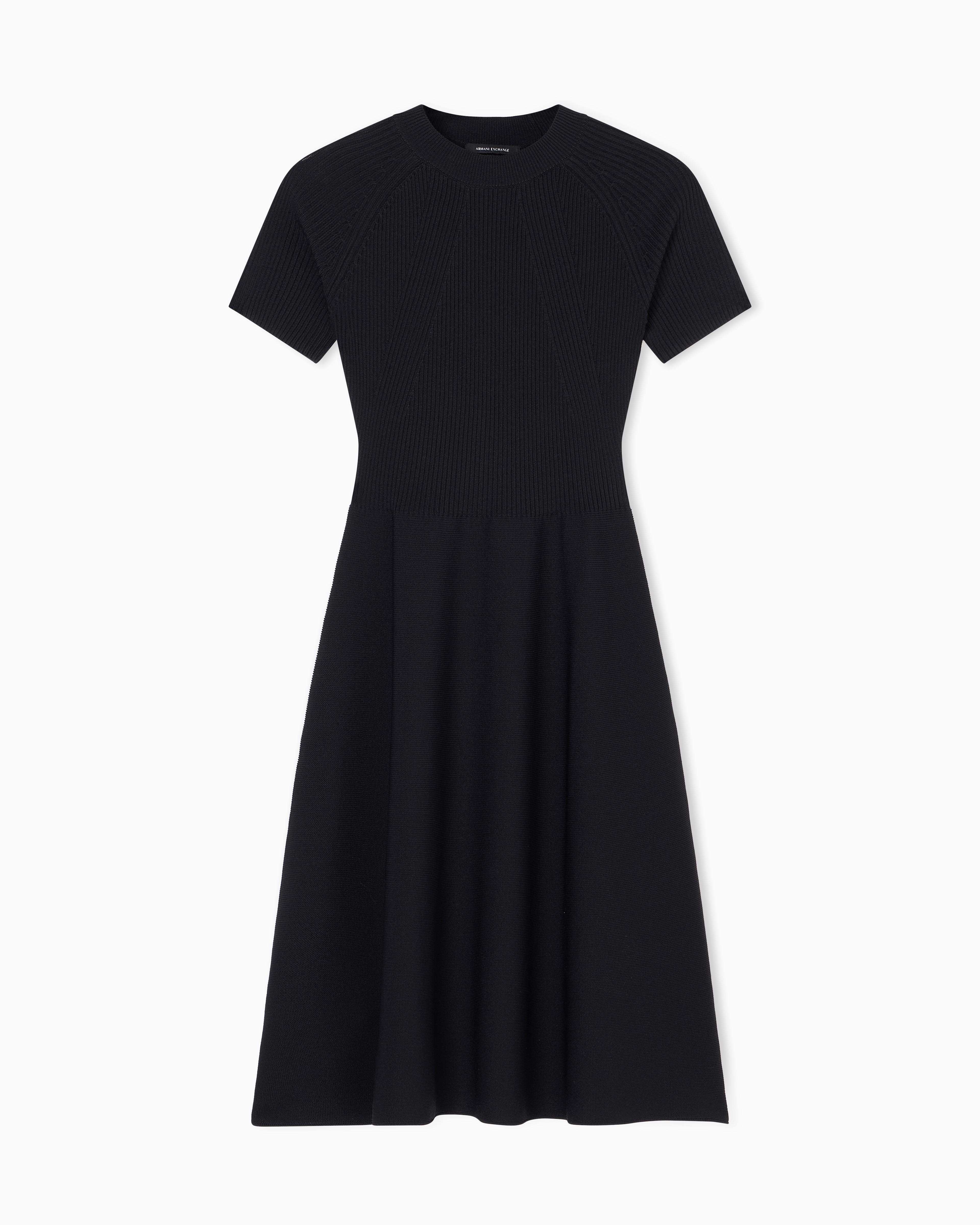 green emerald velvet dress Armani Exchange A|X Women's Cap Sleeve Jersey Fit and Flare Mini Dress Dress,  Coral, XS at Amazon Women's Clothing store