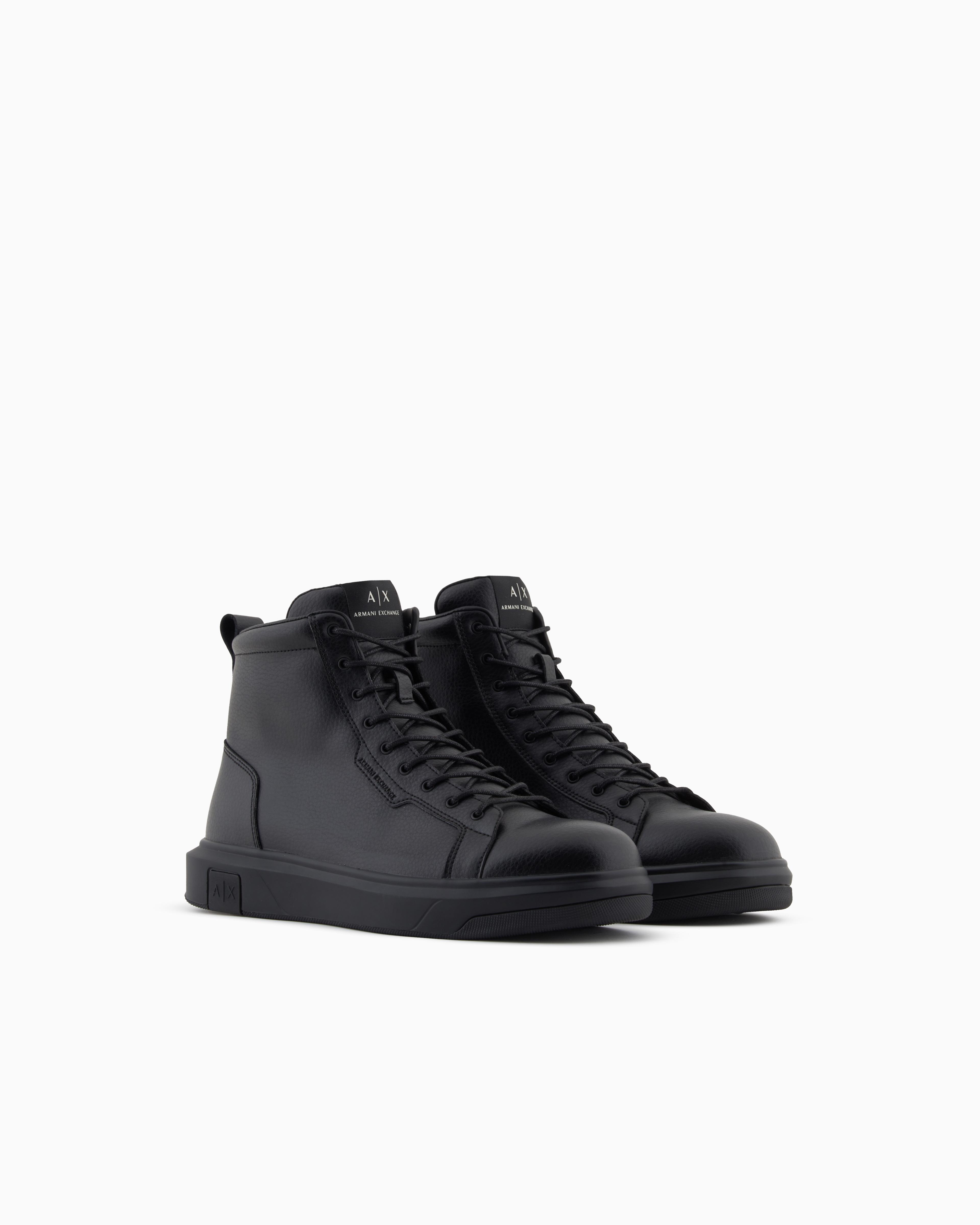 Armani Exchange Black Men\'s Boots Amazon.com | Armani Exchange Men main image 3