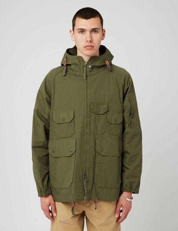 Engineered Garments Atlantic Parka (cotton Ripstop) in Green for Men ...