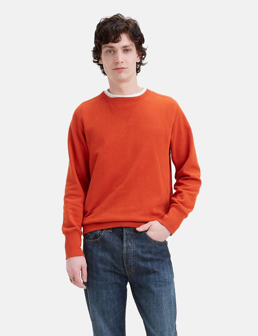 Levi's Levis Vintage Clothing Bay Meadows Sweatshirt in Red for Men | Lyst