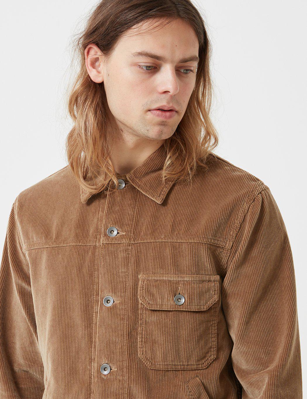 universal works trucker jacket