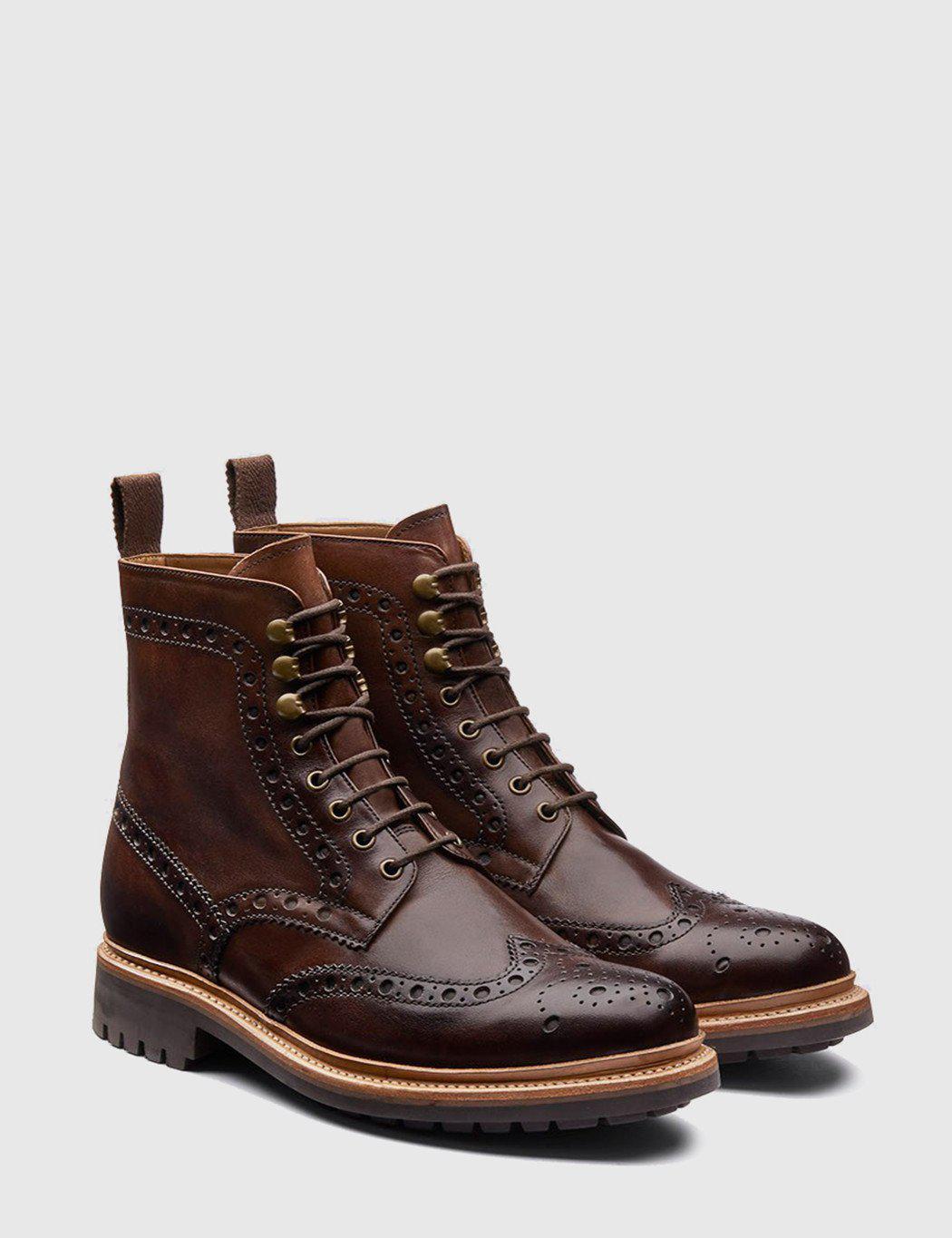 grenson fred tan commando