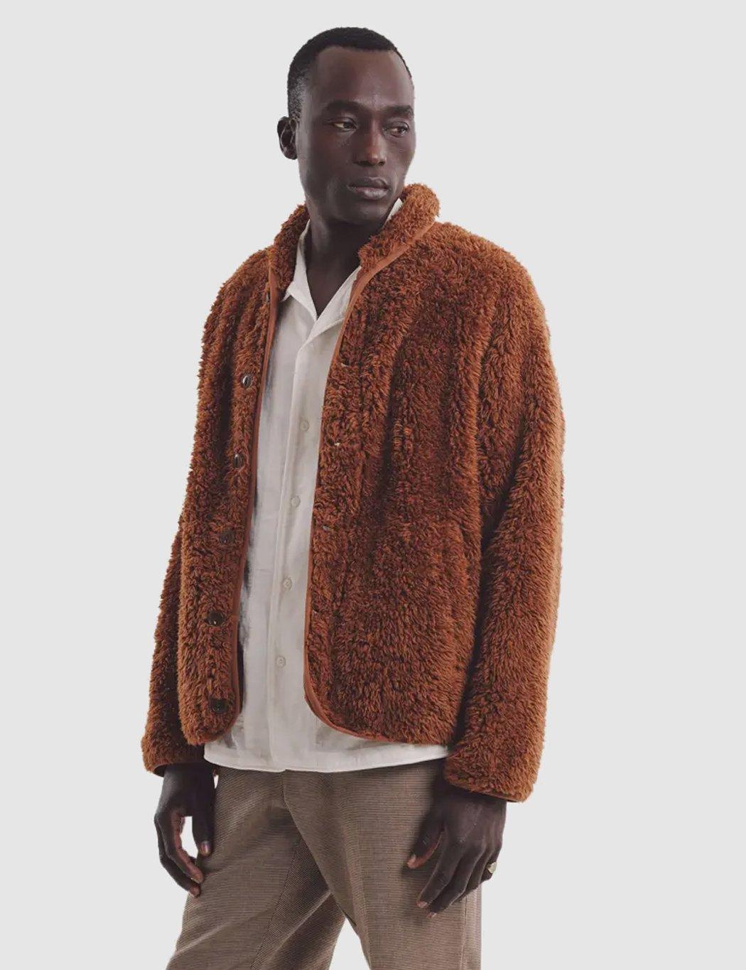 ymc beach jacket pink