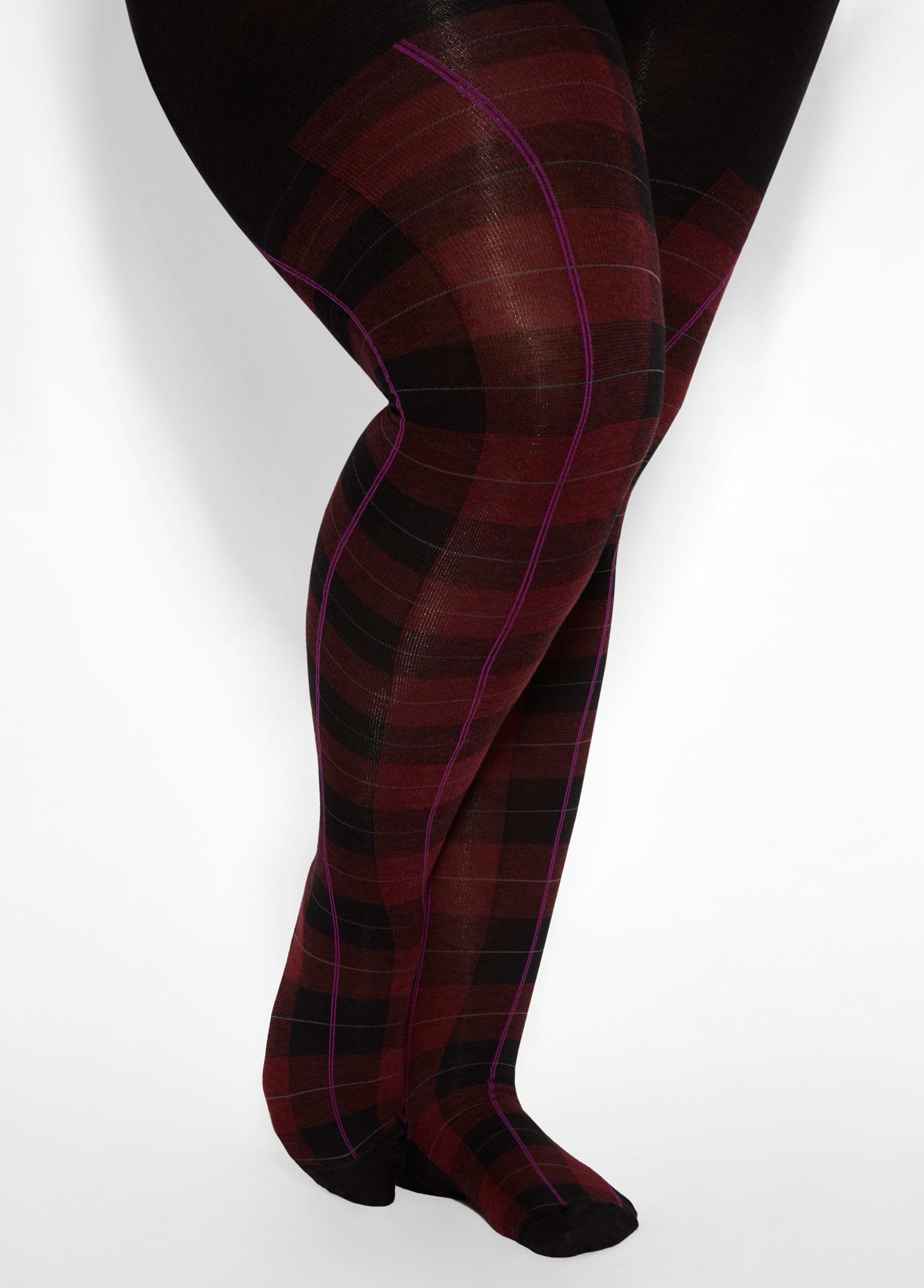 plus size sweater tights