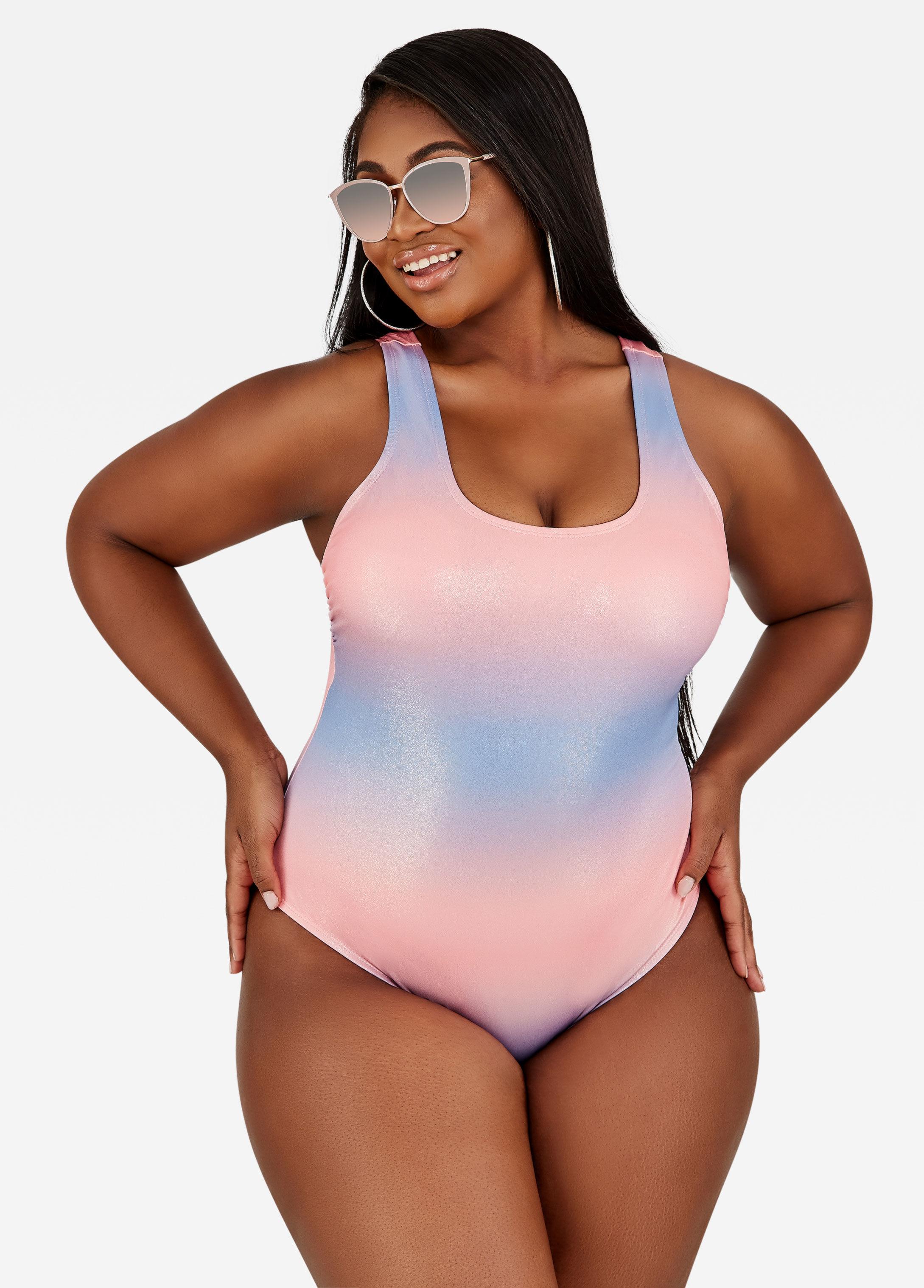 ashley stewart swimwear