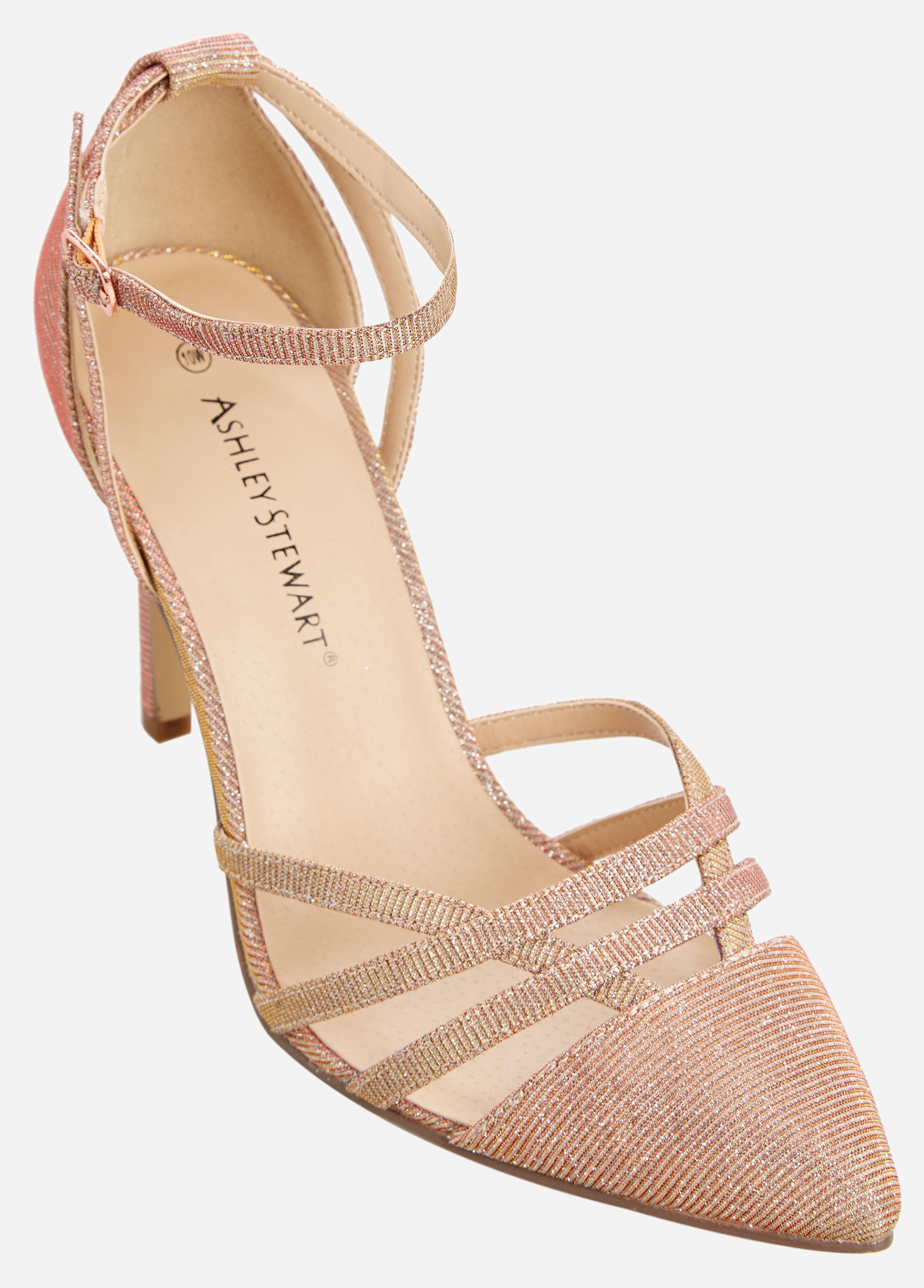 ashley stewart wide width shoes