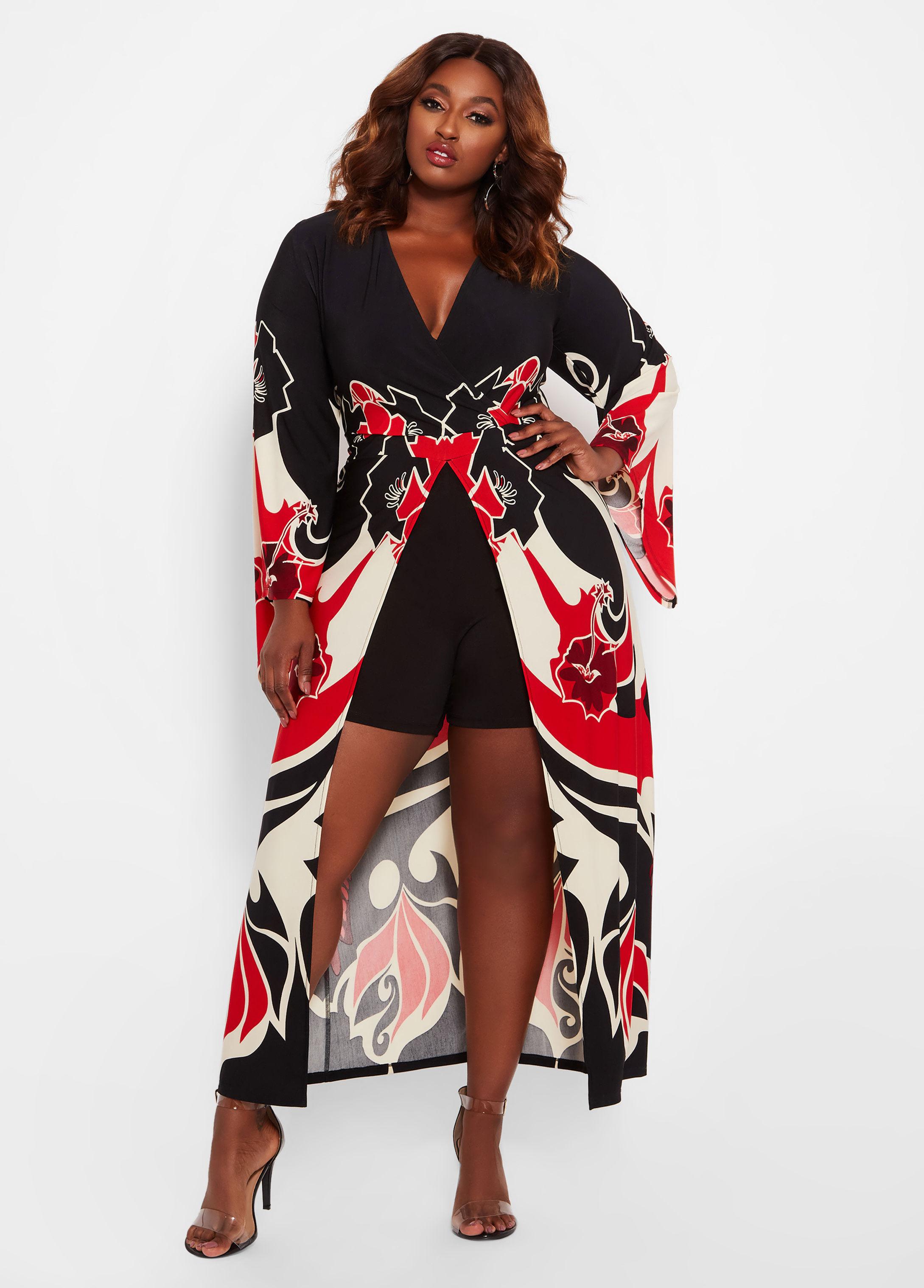 plus size maxi jumpsuit