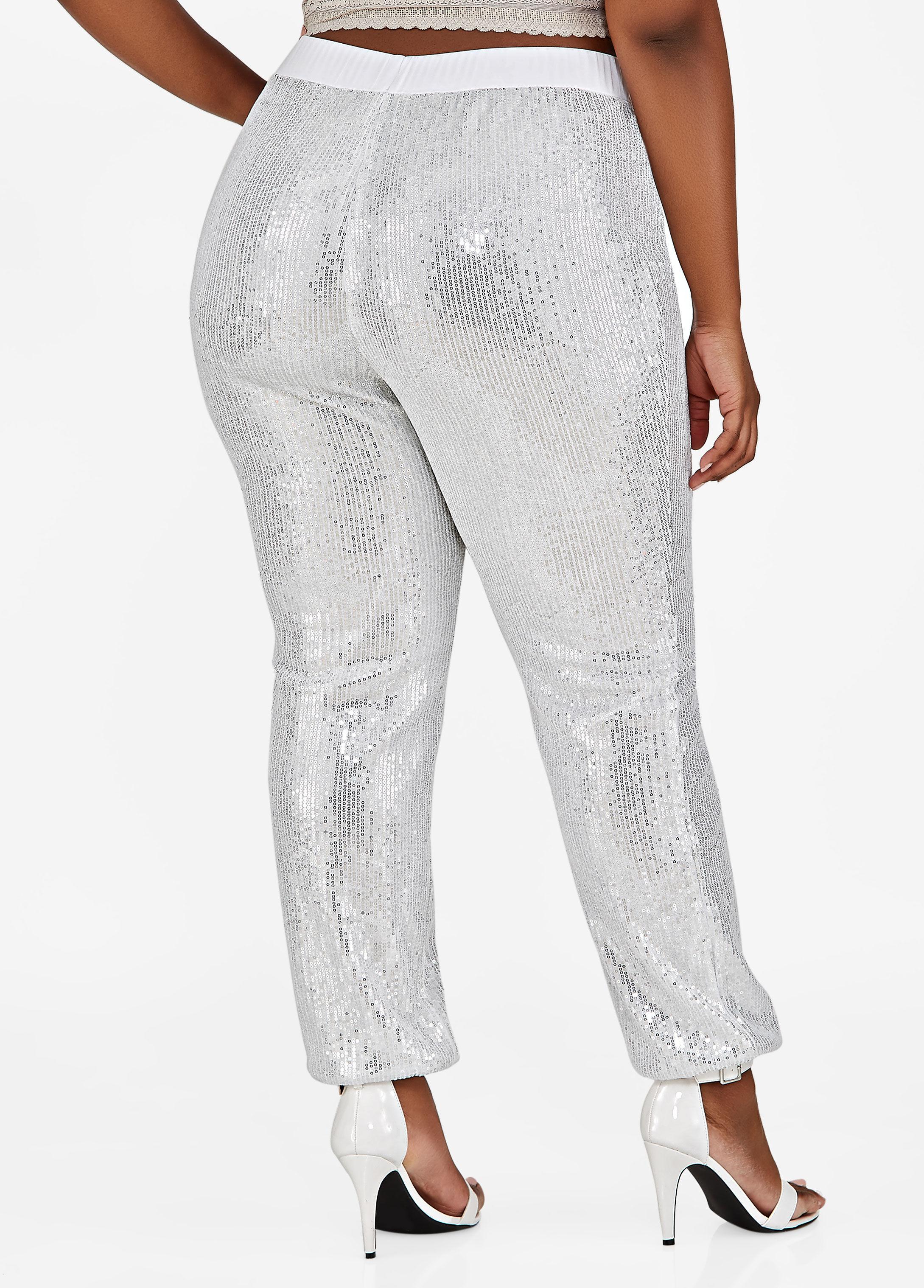 ashley stewart white pants suit